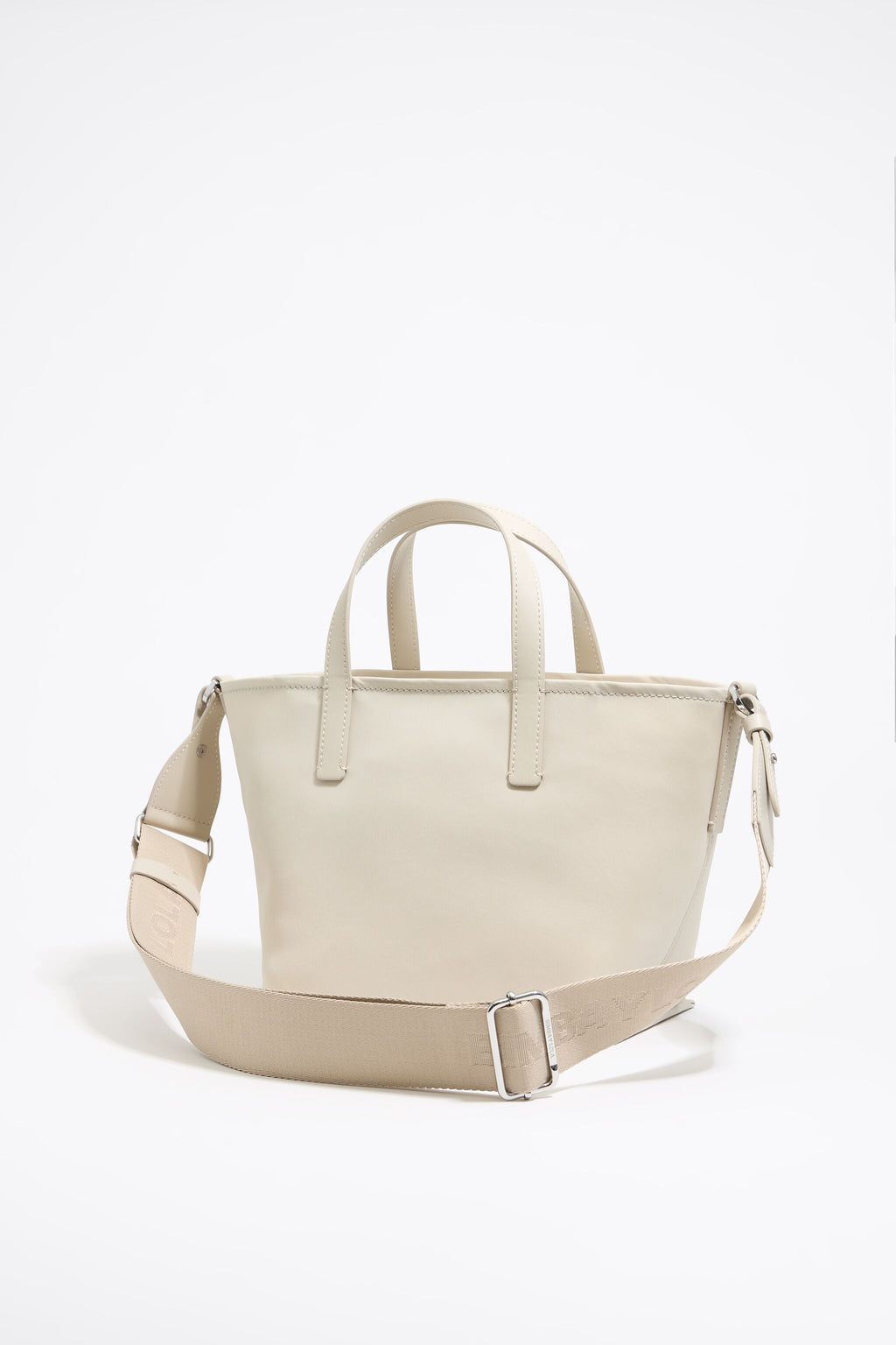 Small stone white crossbody bag