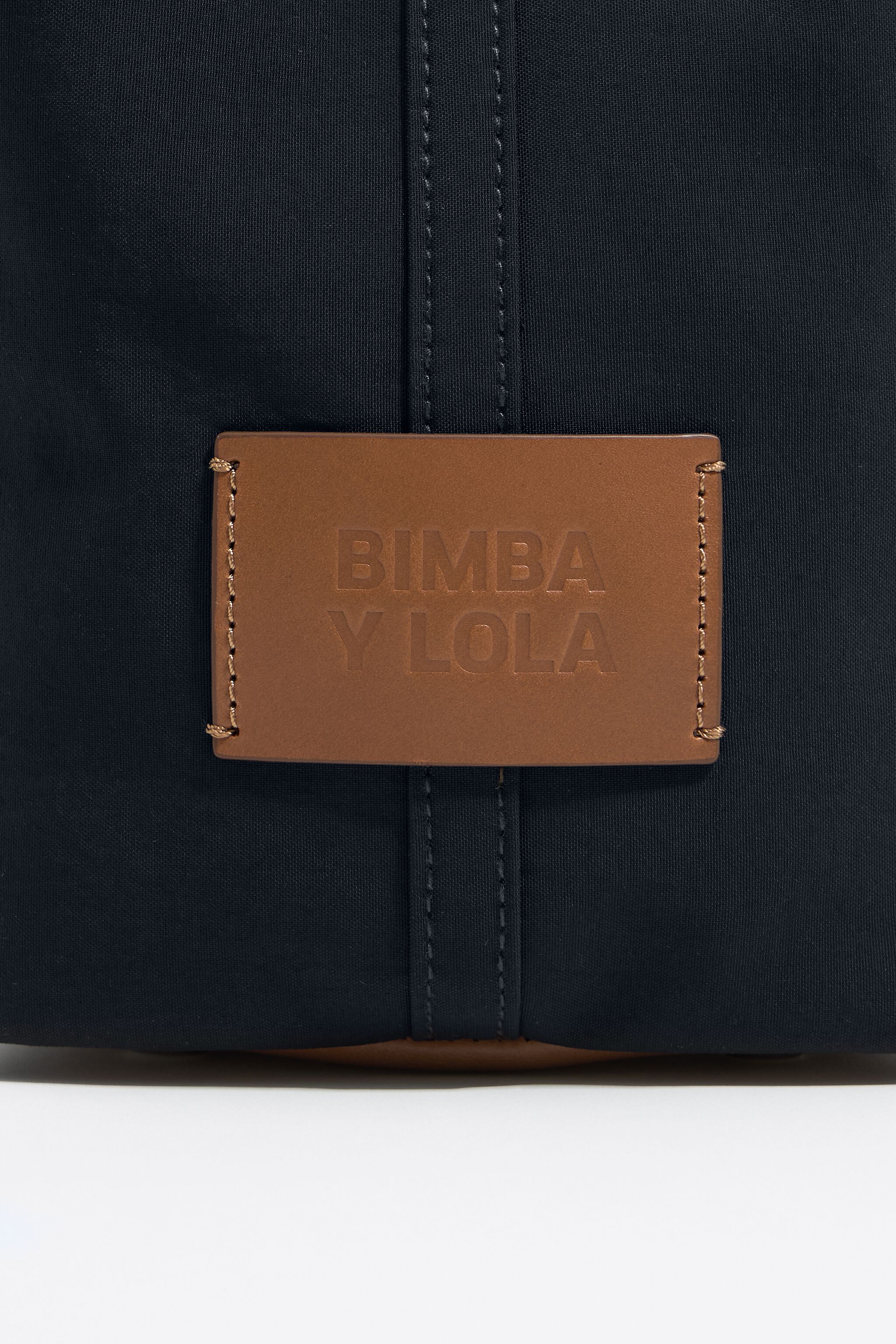 Large midnight nylon Chihuahua shopper bag