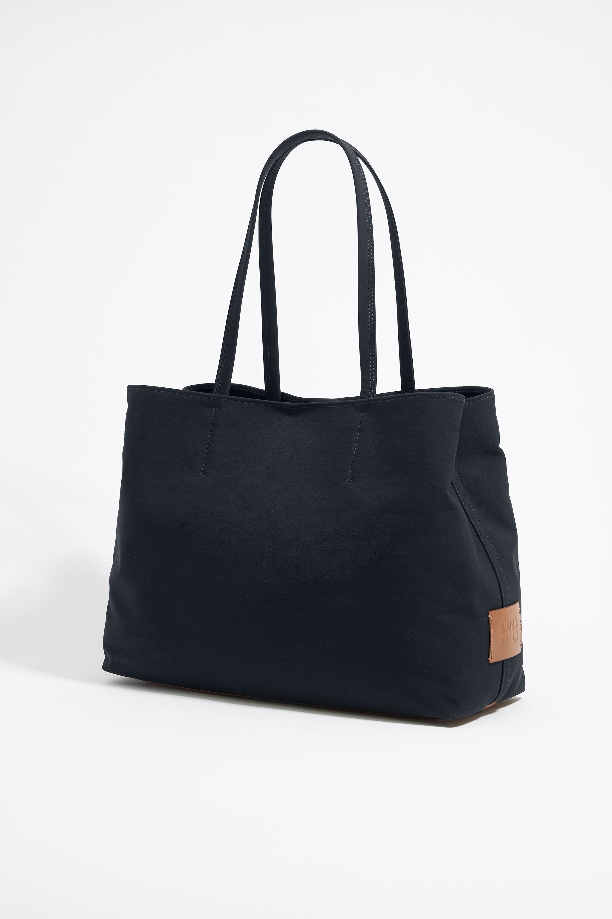 Large midnight nylon Chihuahua shopper bag