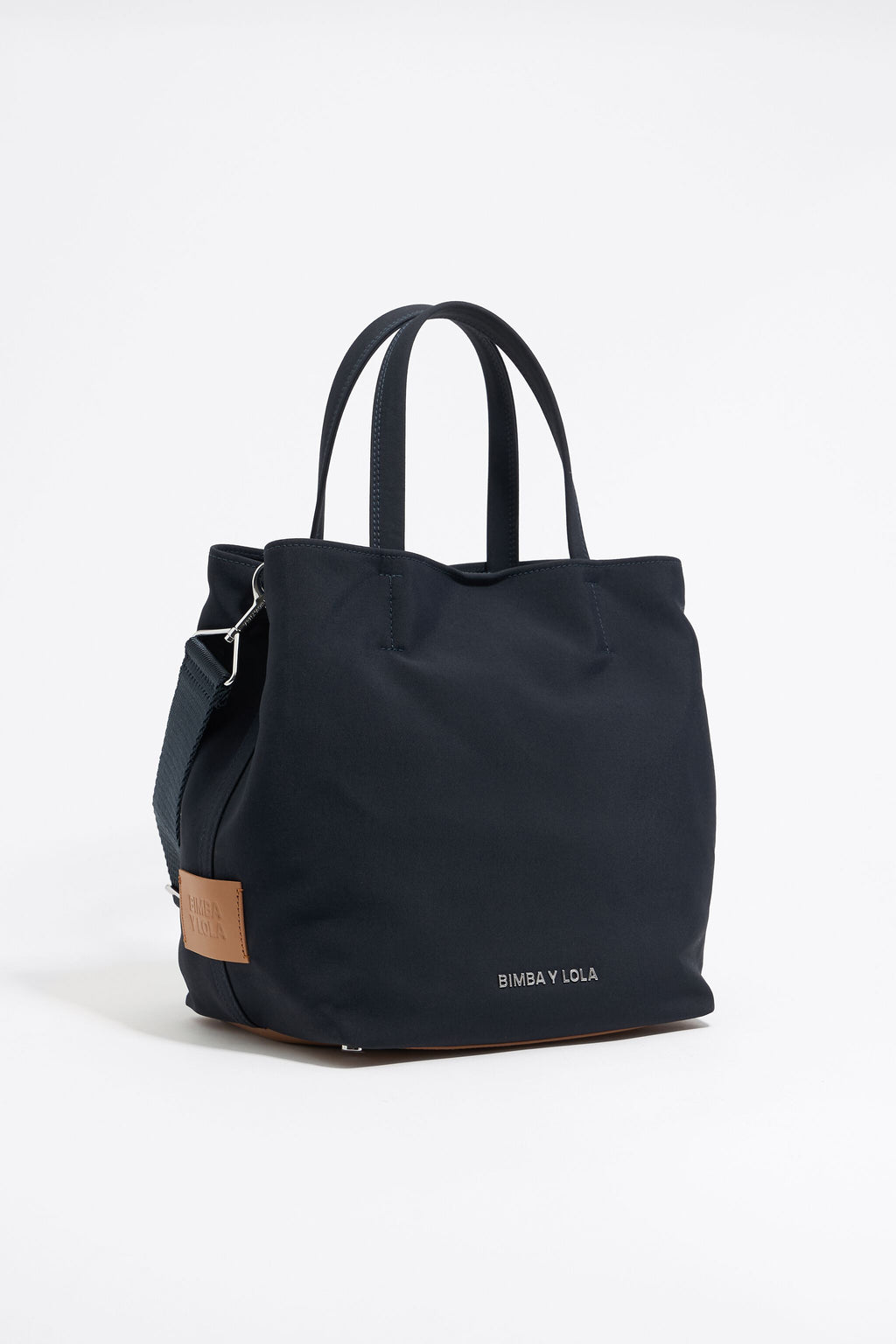 Large midnight nylon Chihuahua shopper bag