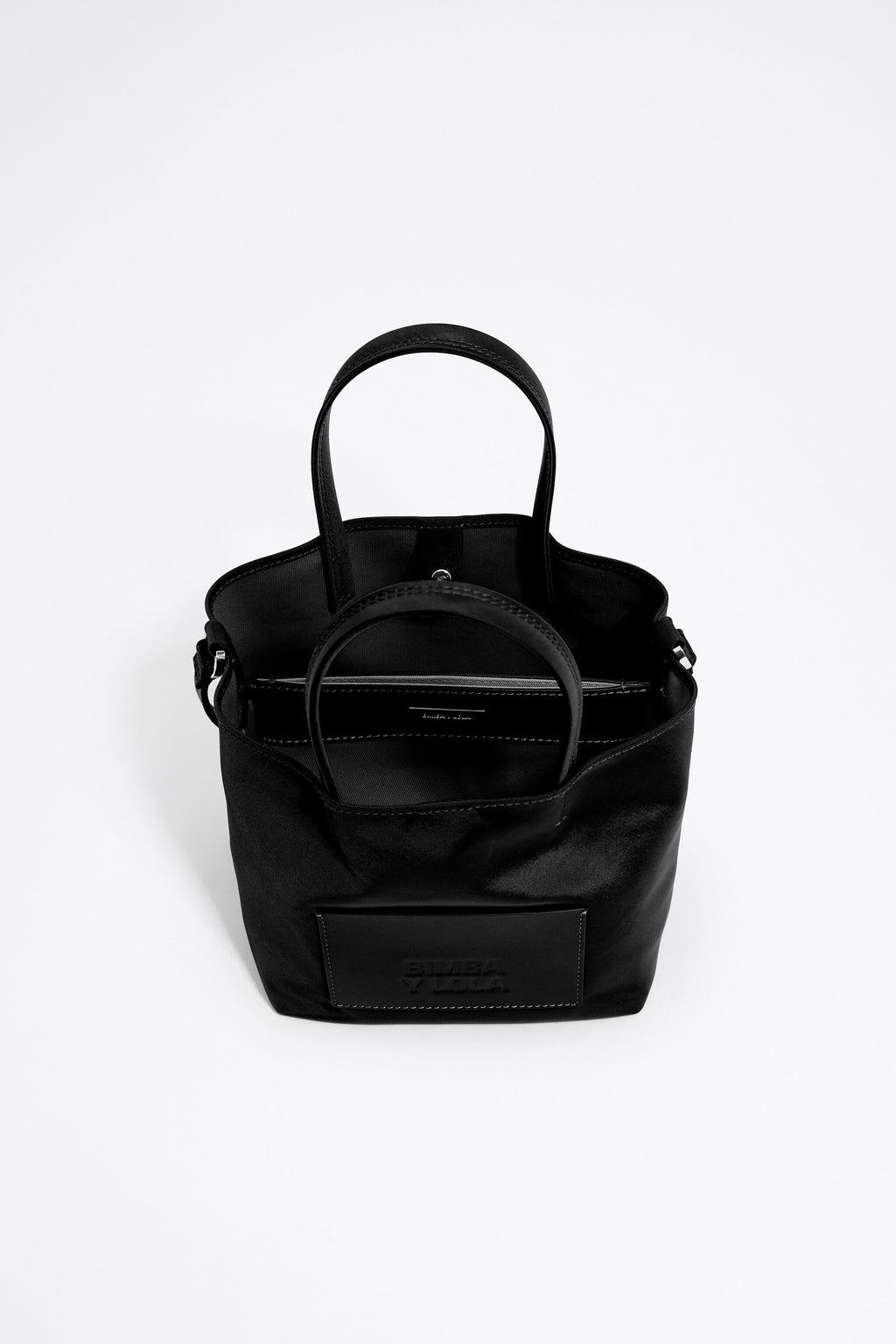 Small black nylon Chihuahua bag