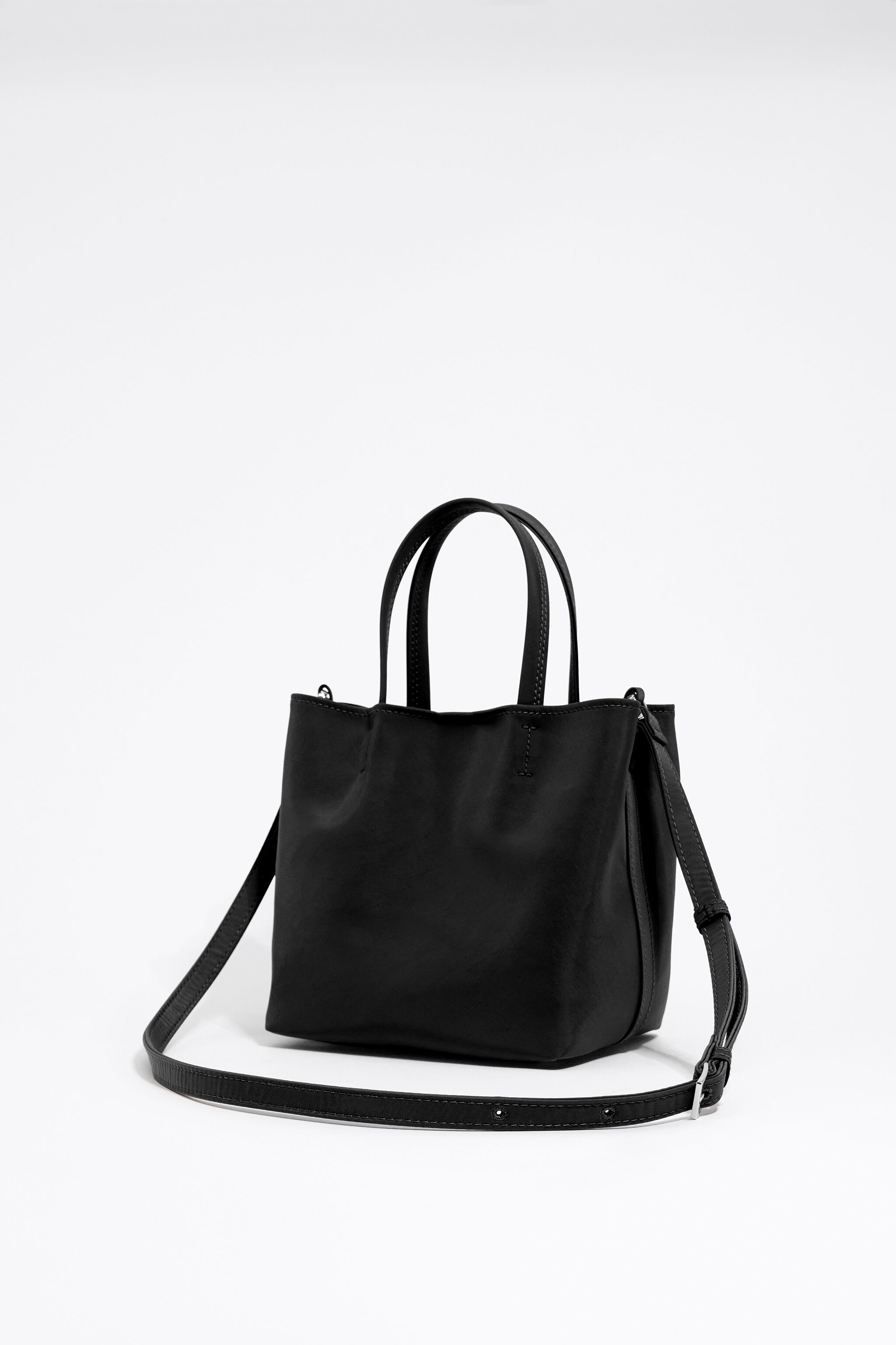 Small black nylon Chihuahua bag