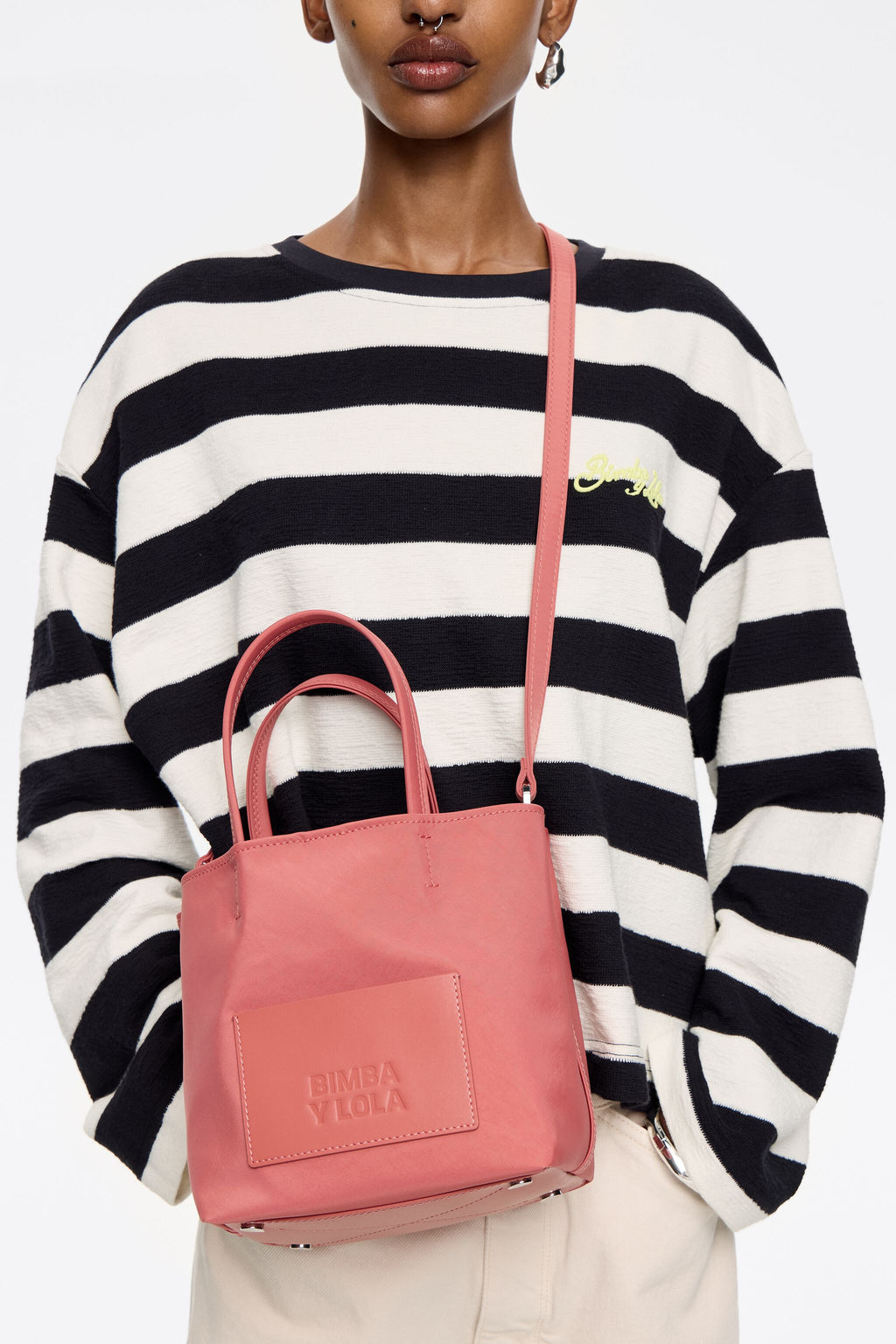 Small pink nylon Chihuahua bag