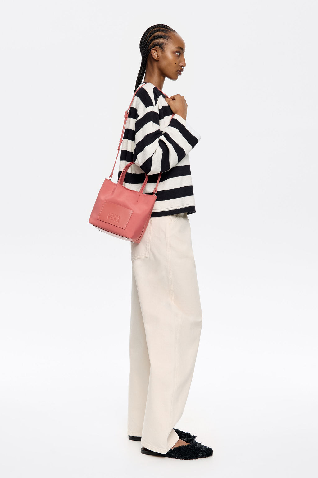 Small pink nylon Chihuahua bag