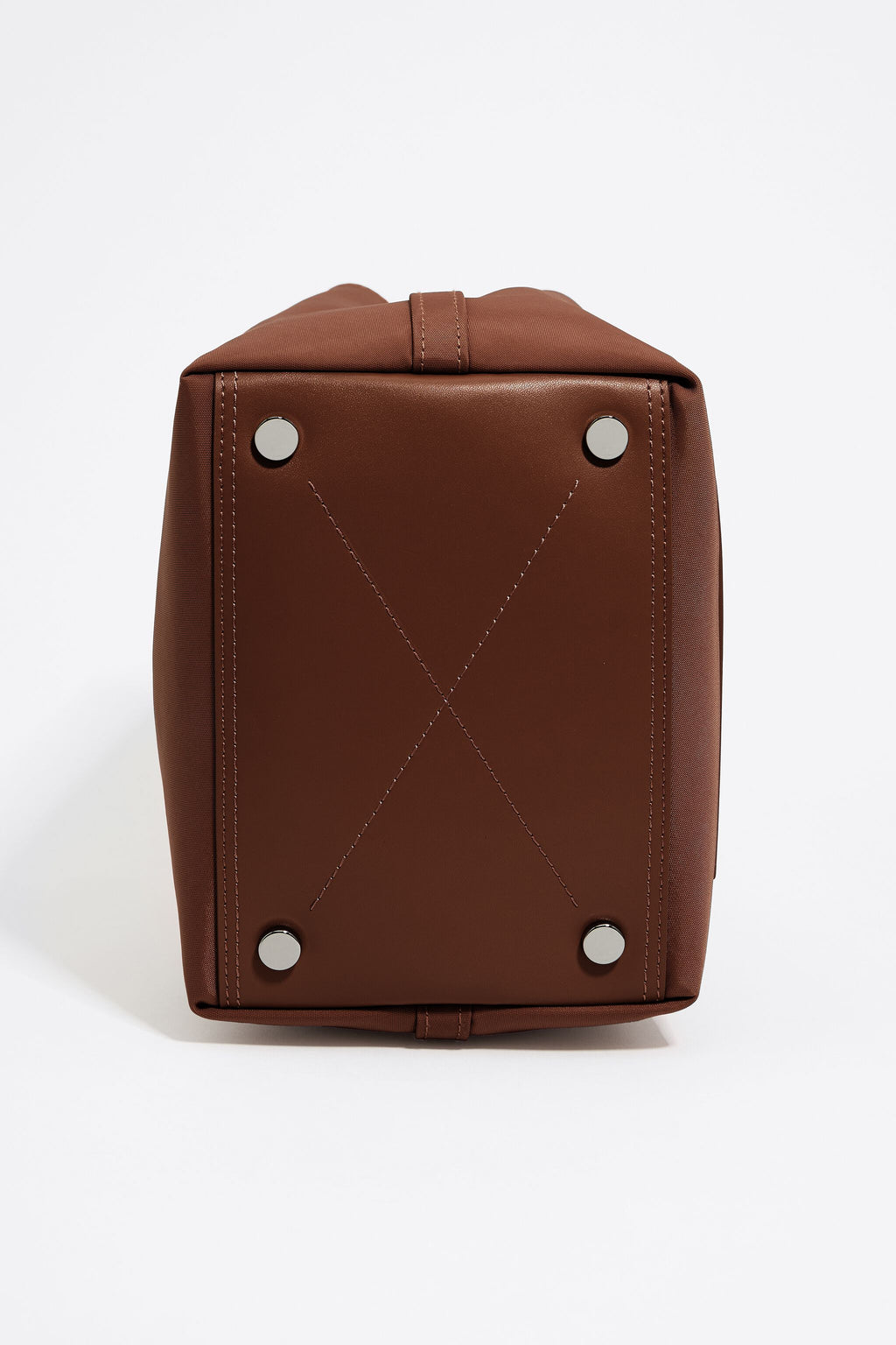 Small brown nylon Chihuahua bag