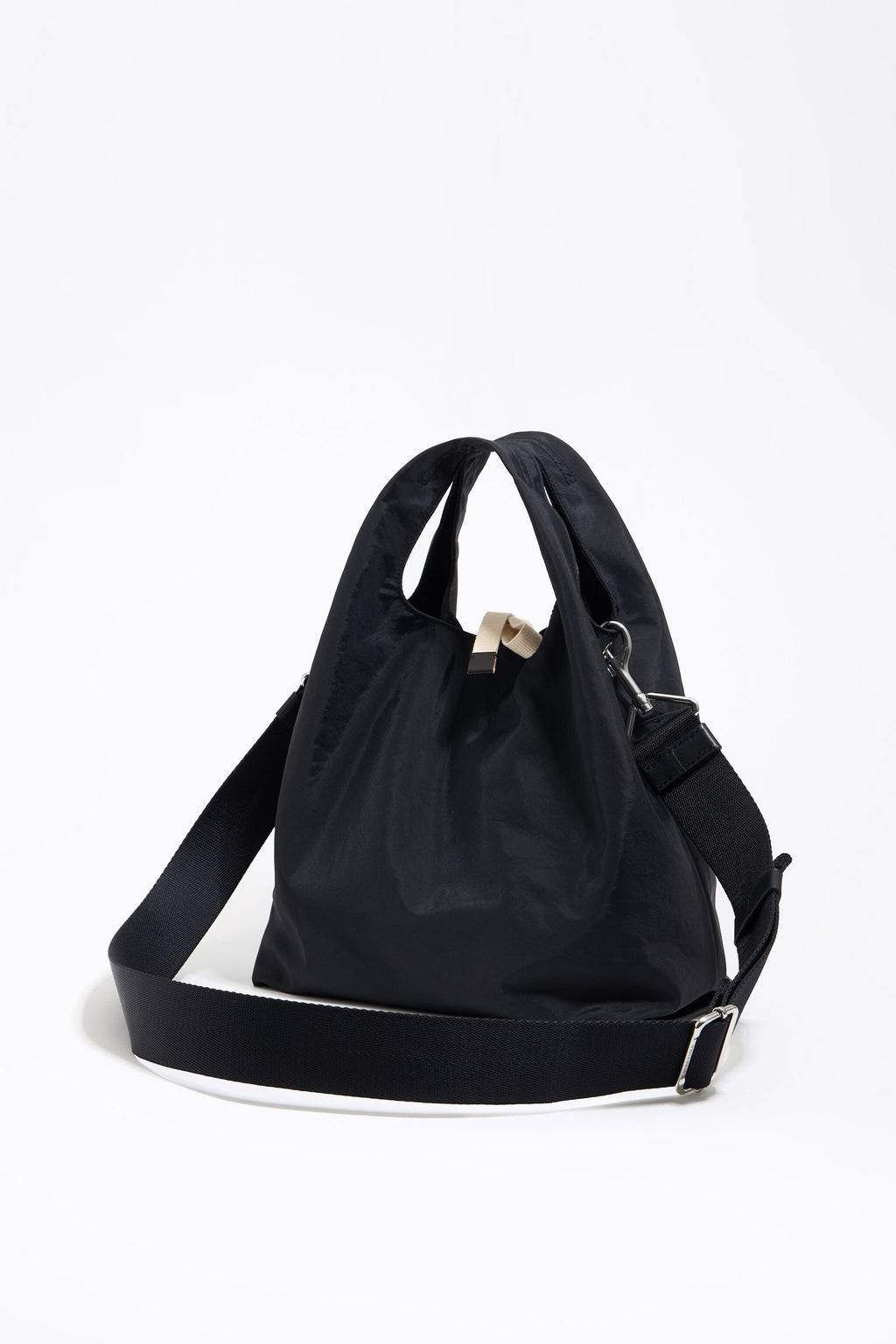 Medium black nylon Paper bag