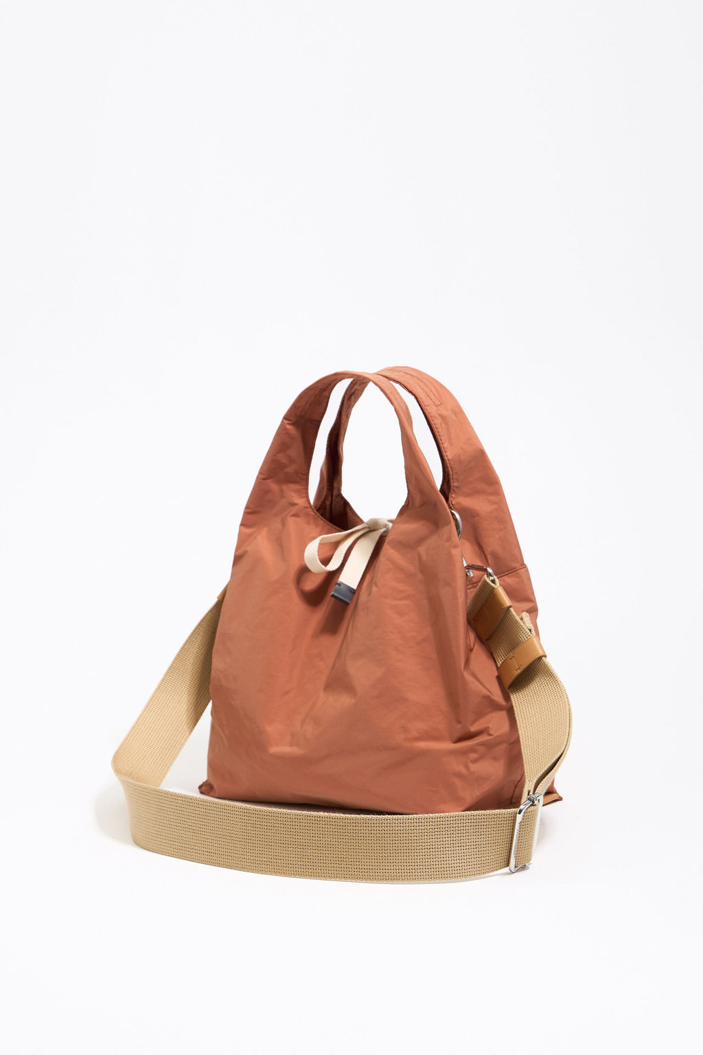 Medium orange nylon Paper Bag