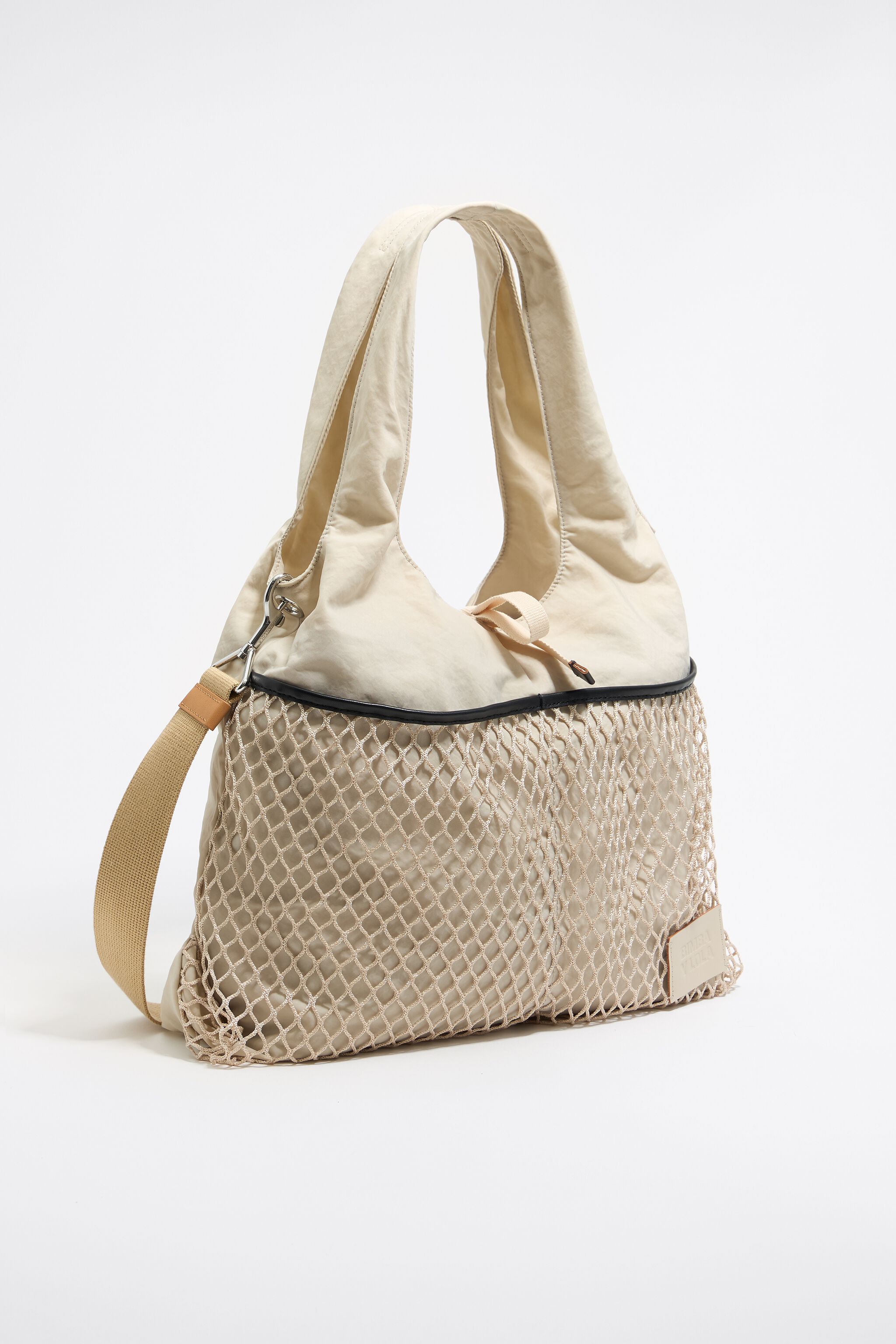 Large stone white nylon Paper Bag