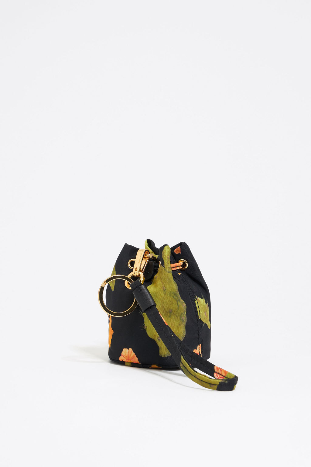 Black Cactus nylon make-up case