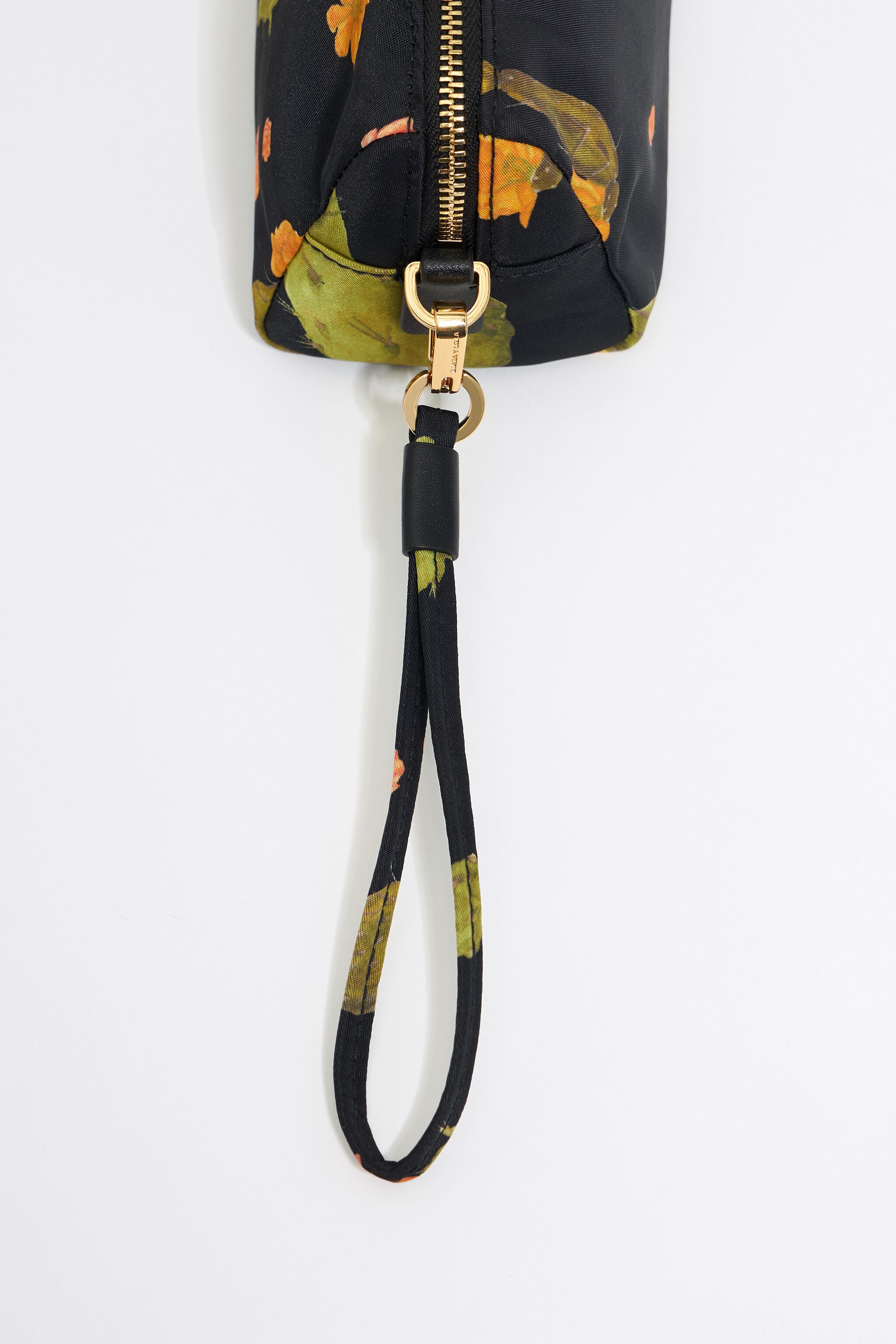 Black Cactus nylon make-up case