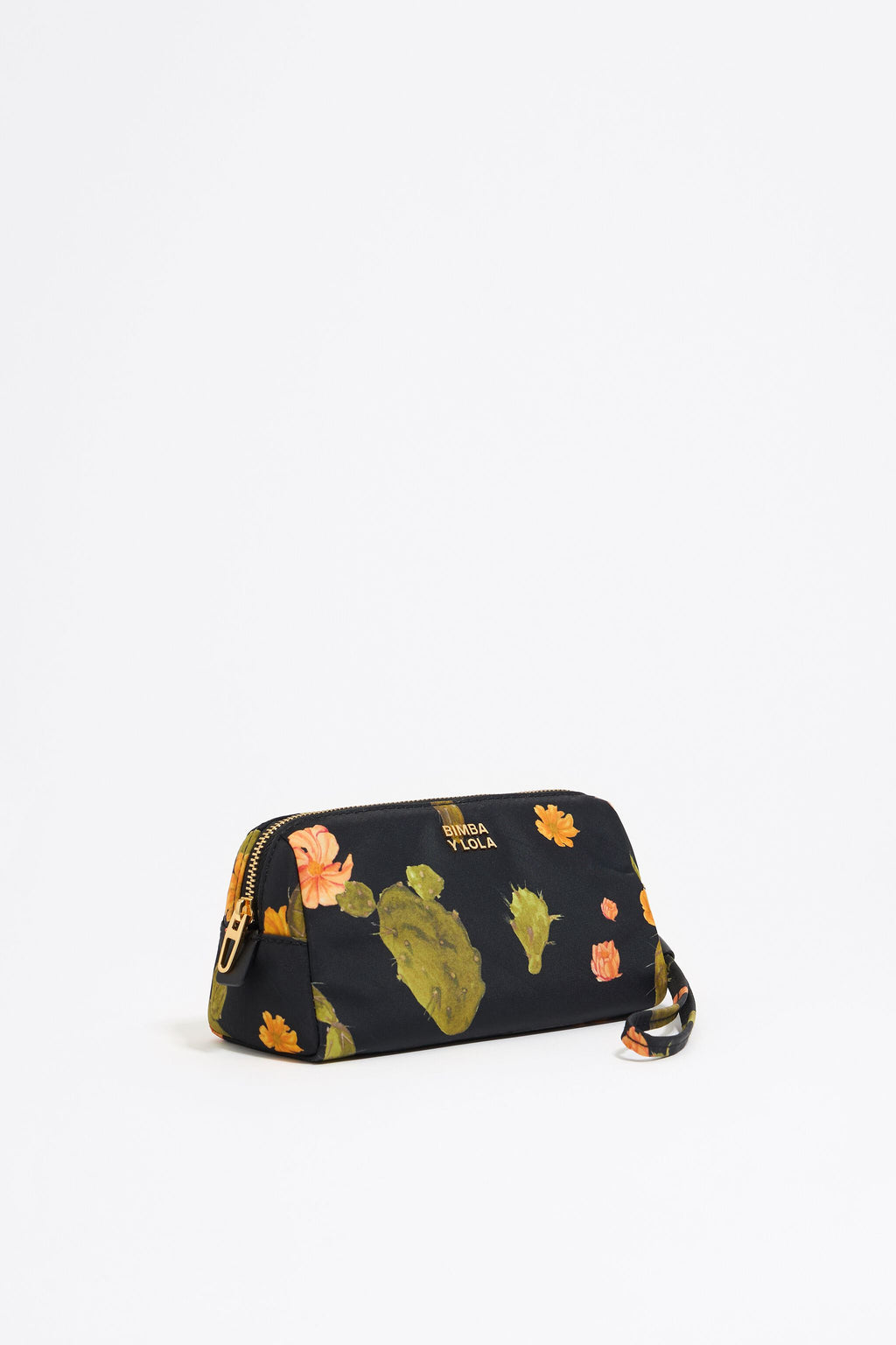 Black Cactus nylon make-up case