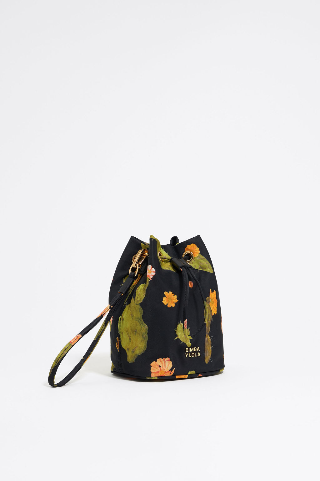 Black Cactus nylon make-up case