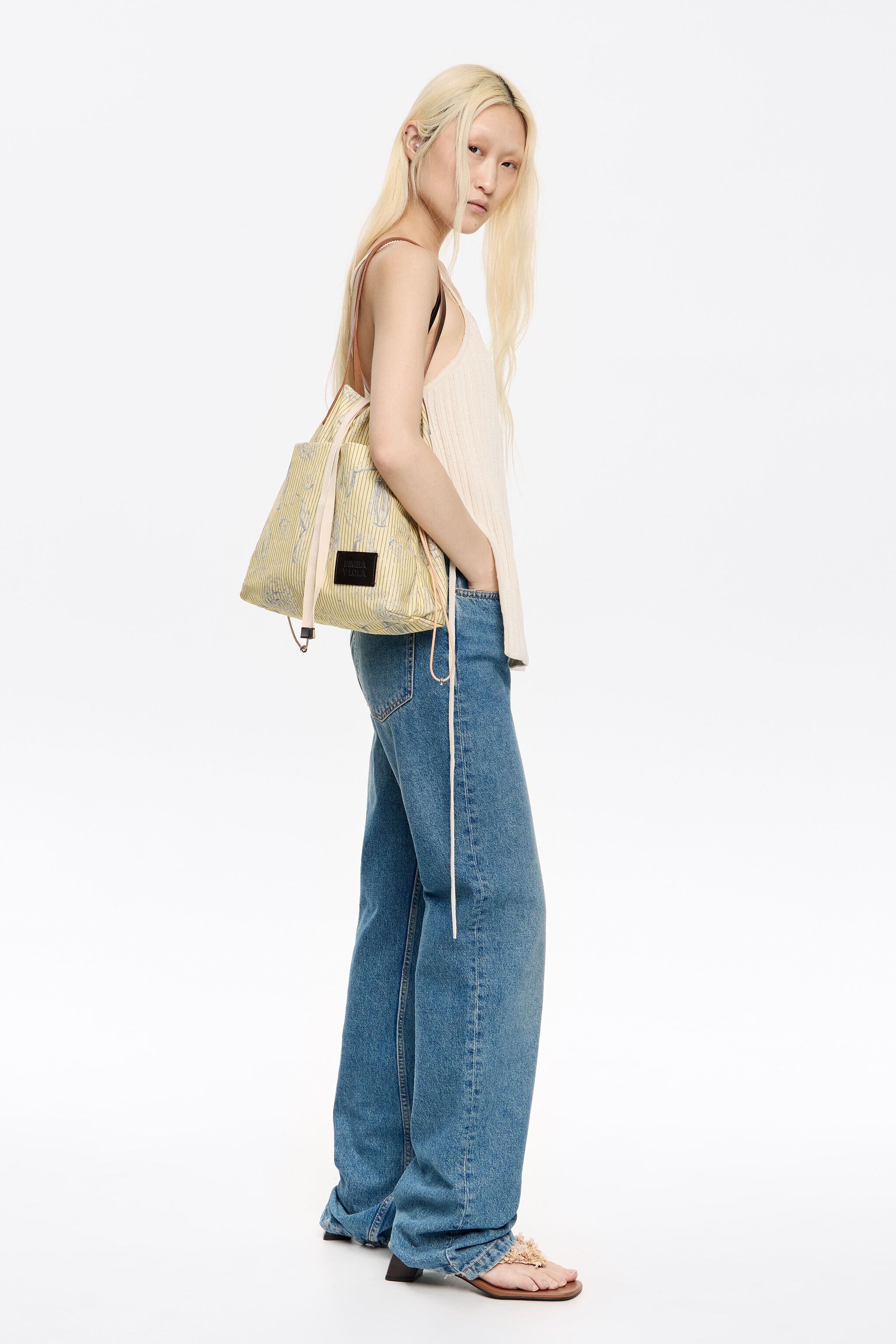 Yellow Cactus Lápiz  bag