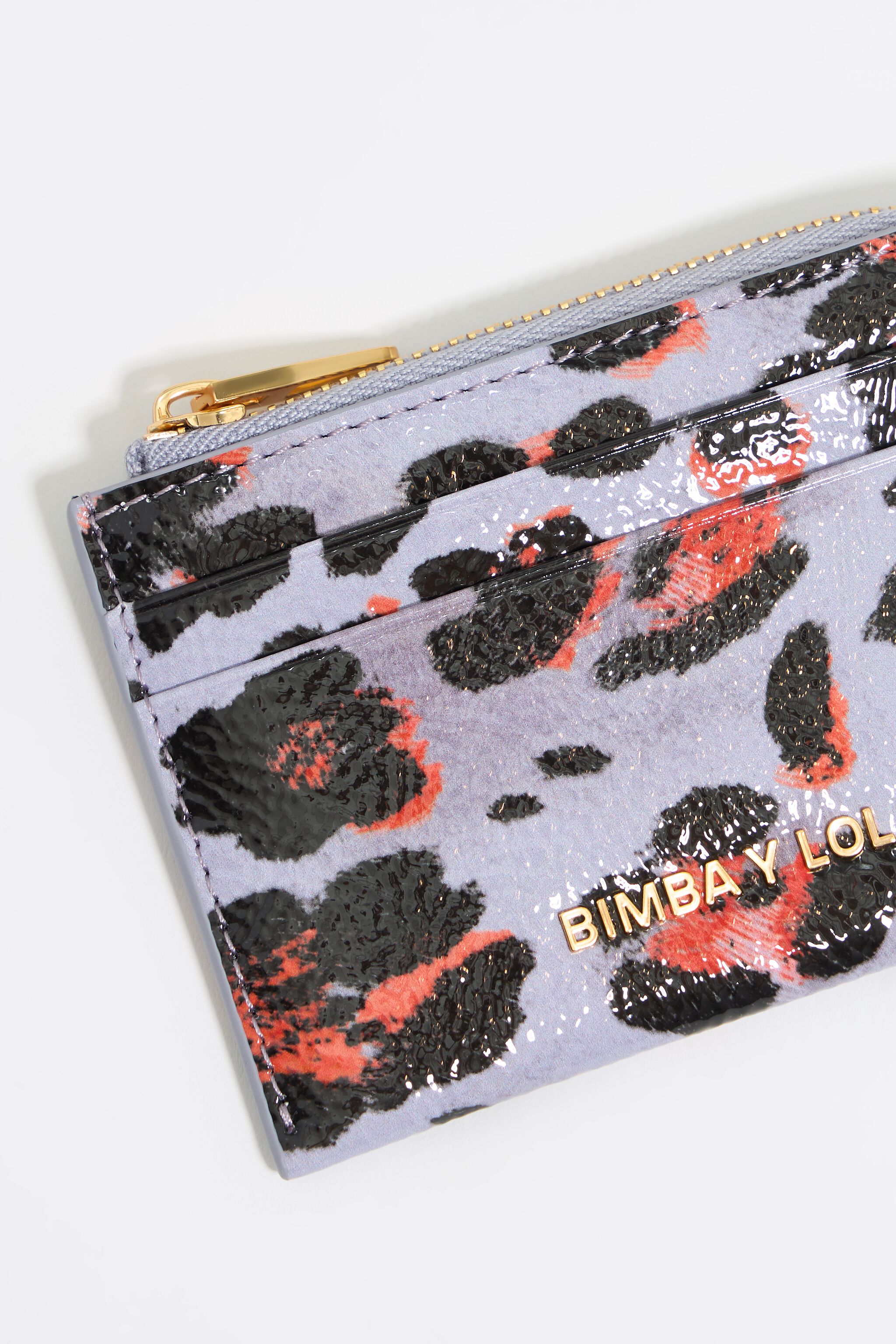 Lilac Leopard coin purse