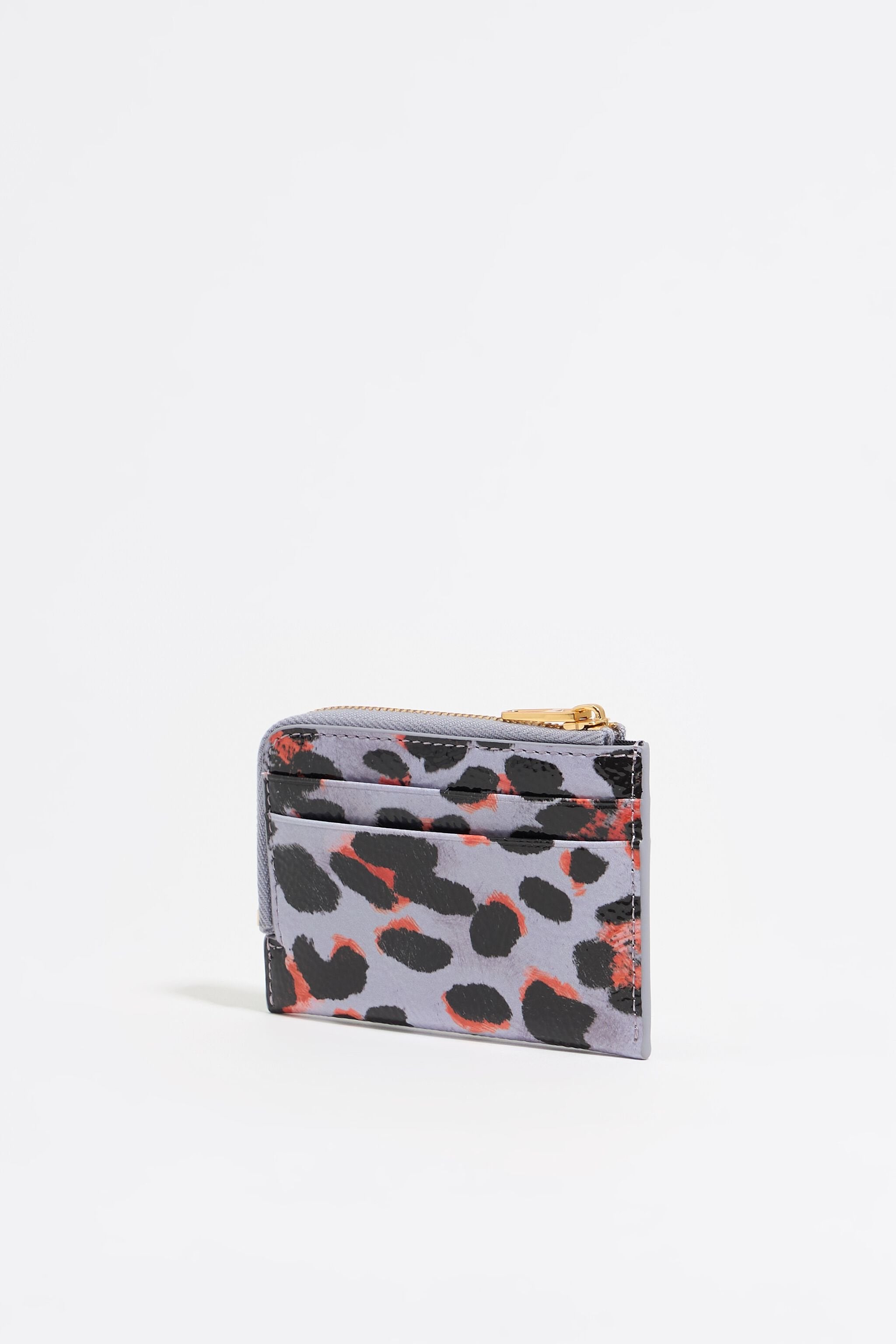 Lilac Leopard coin purse