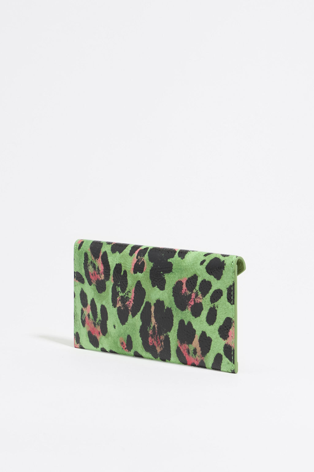 Green Leopard coin purse