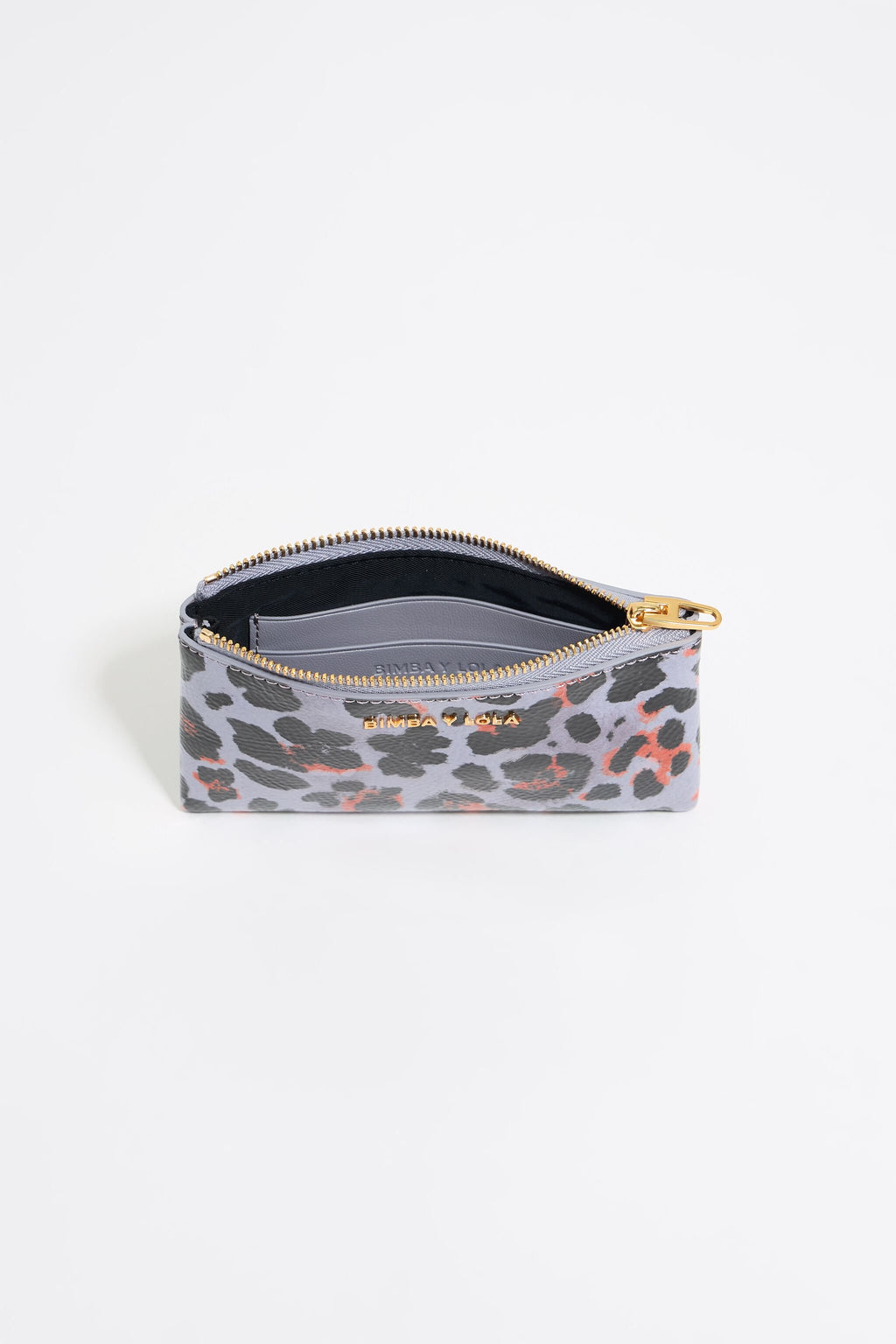 Lilac Leopard coin purse
