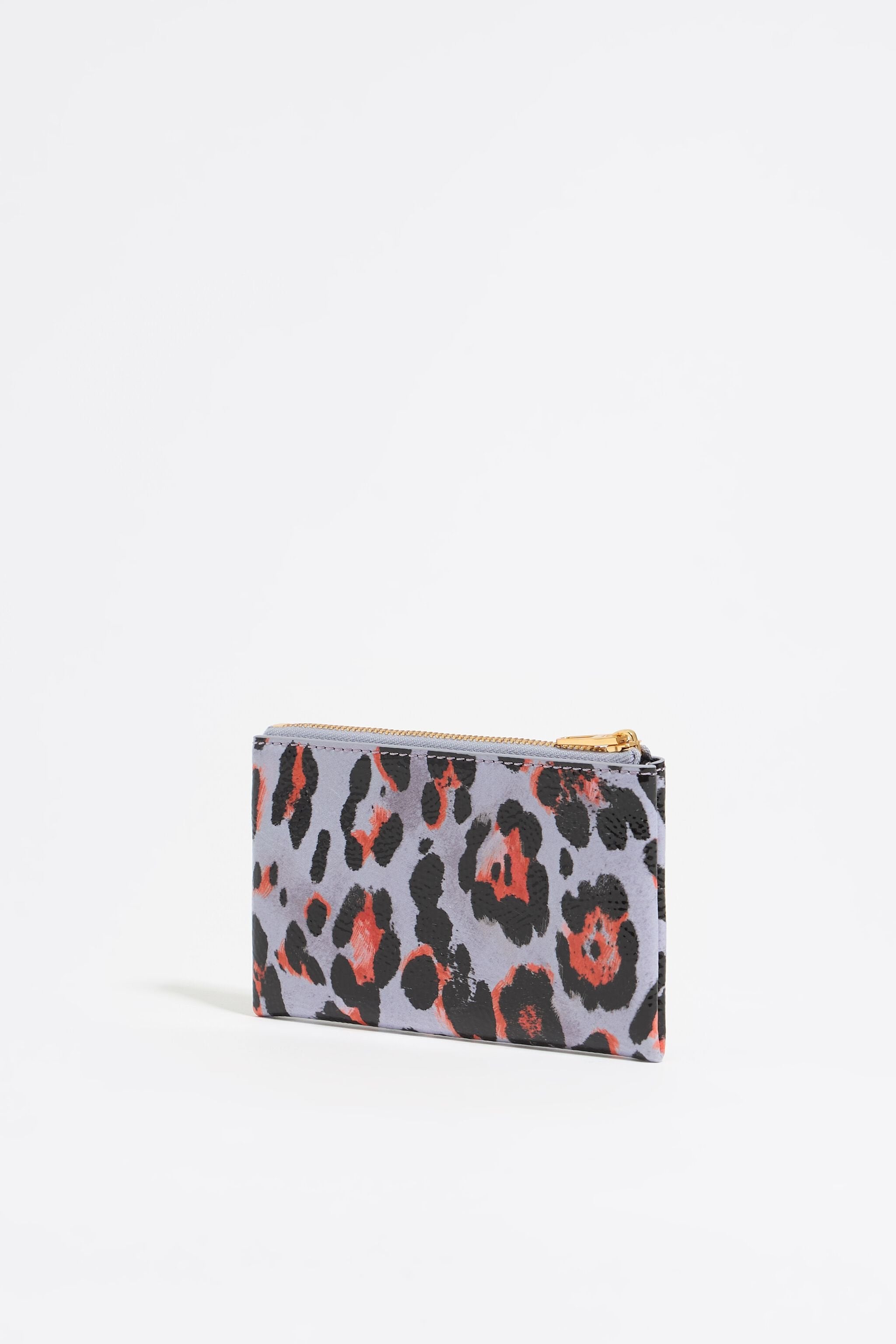 Lilac Leopard coin purse