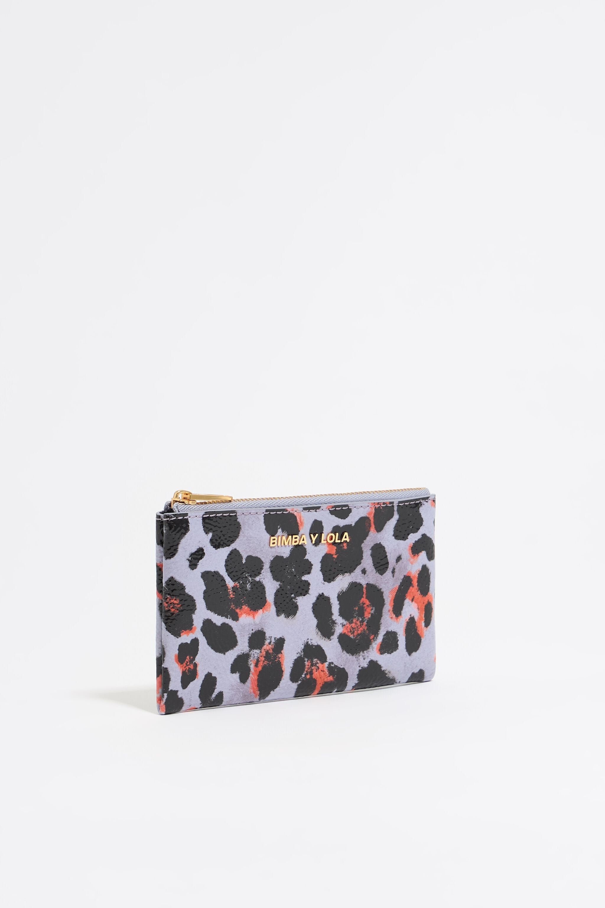 Lilac Leopard coin purse