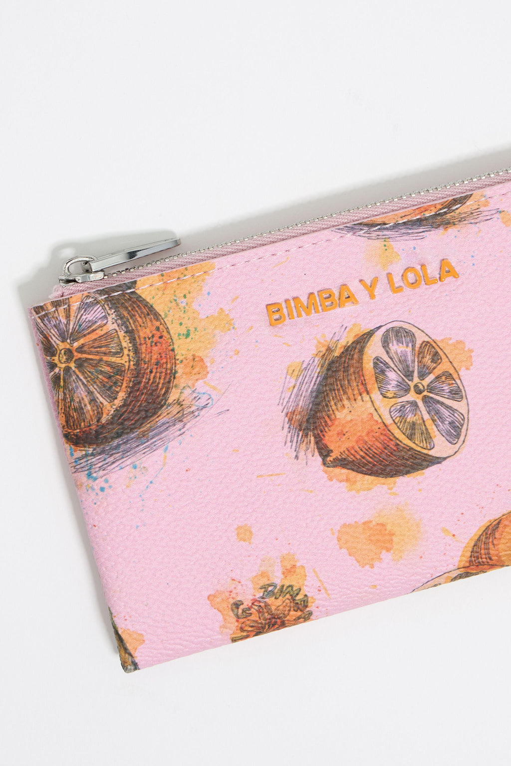 Pink Lemons card holder