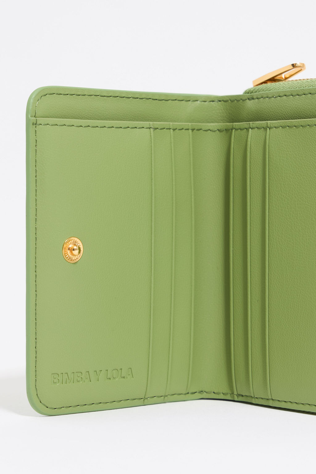 Green Leopard coin purse