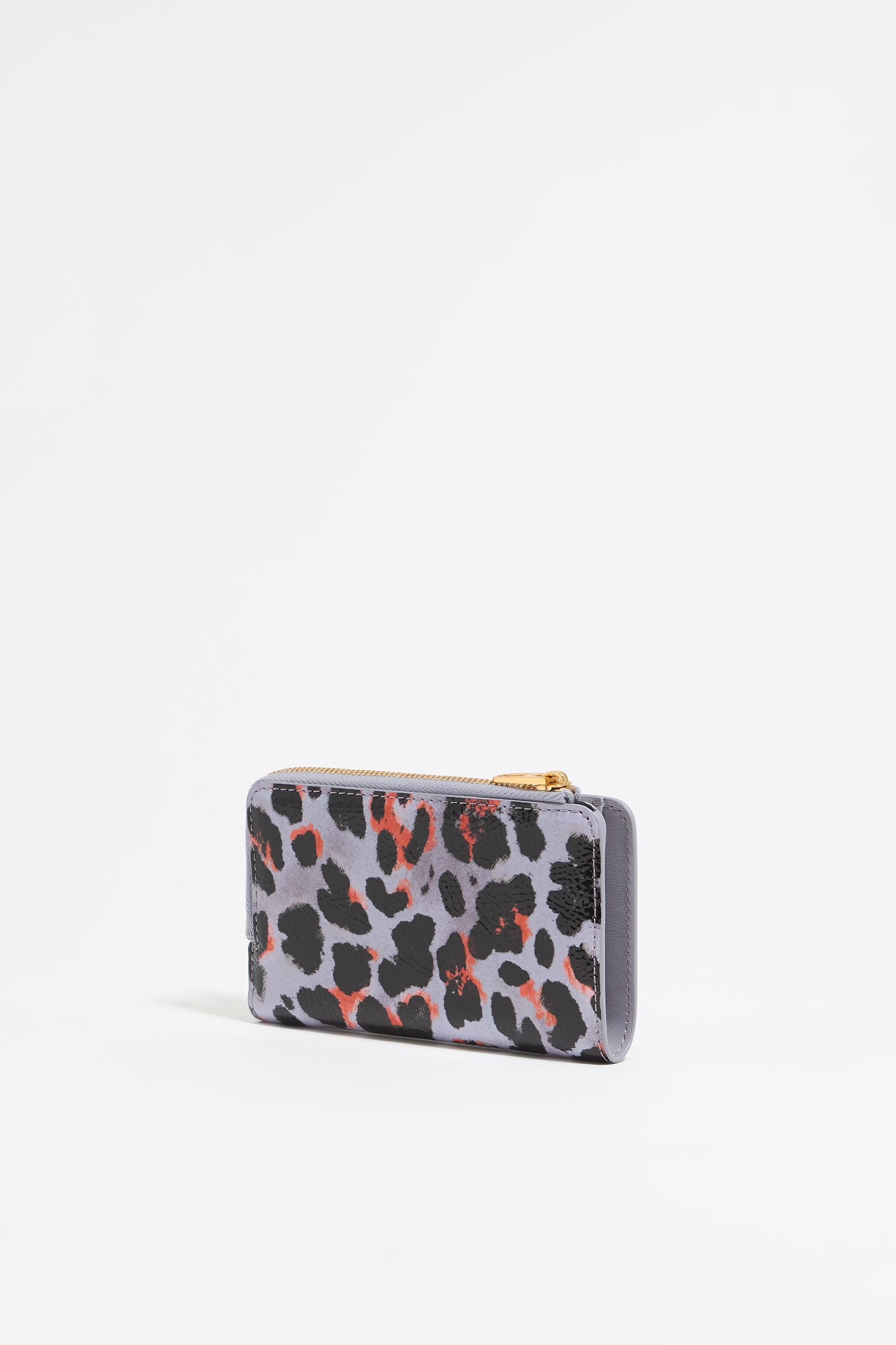 Lilac Leopard purse
