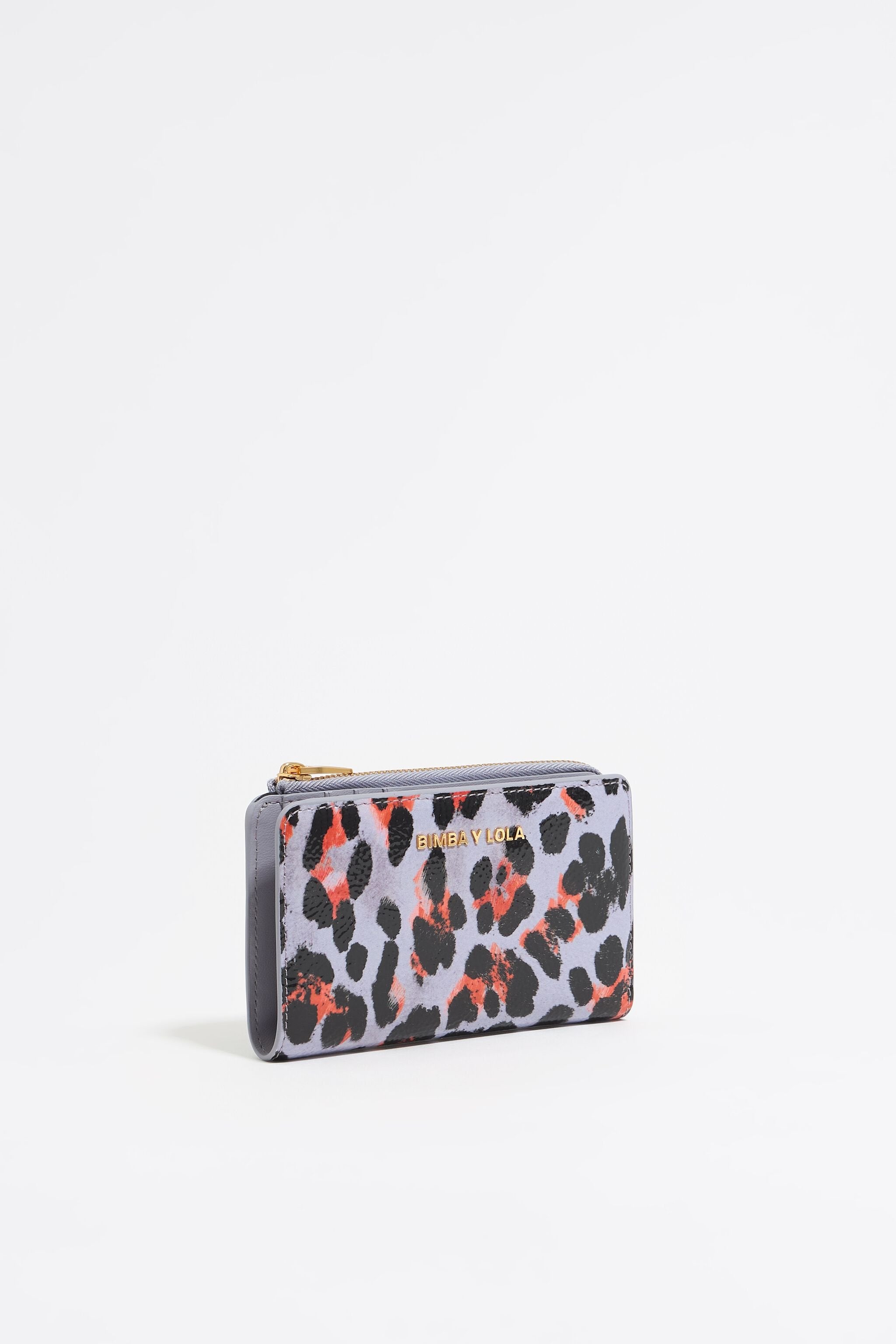 Lilac Leopard purse
