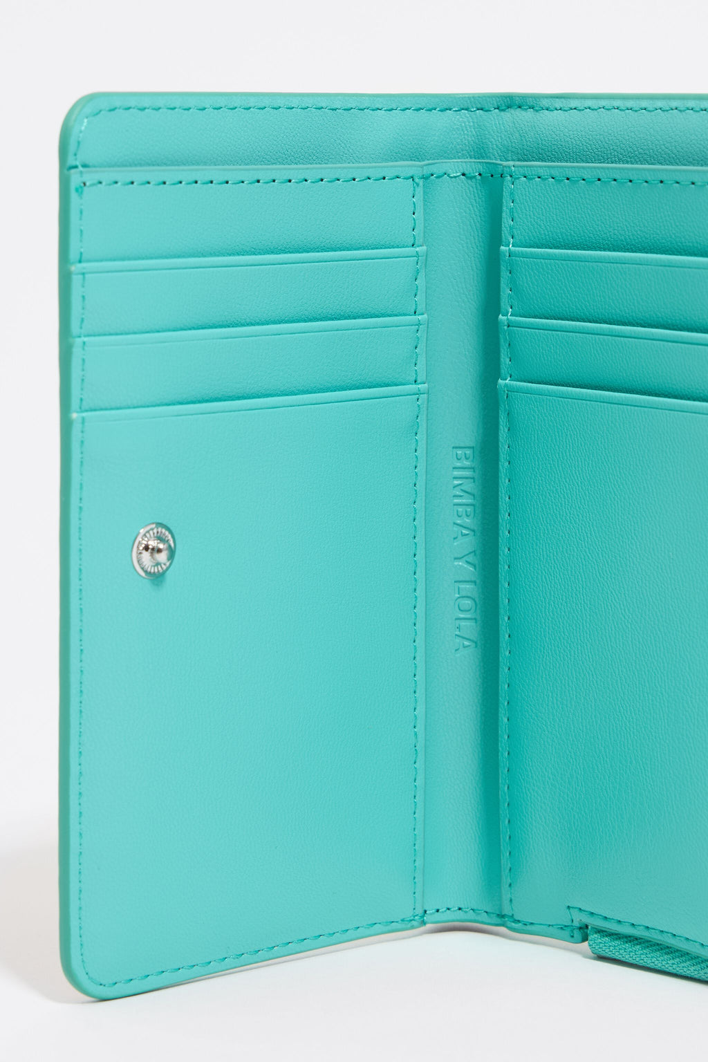 Turquoise Leopard purse