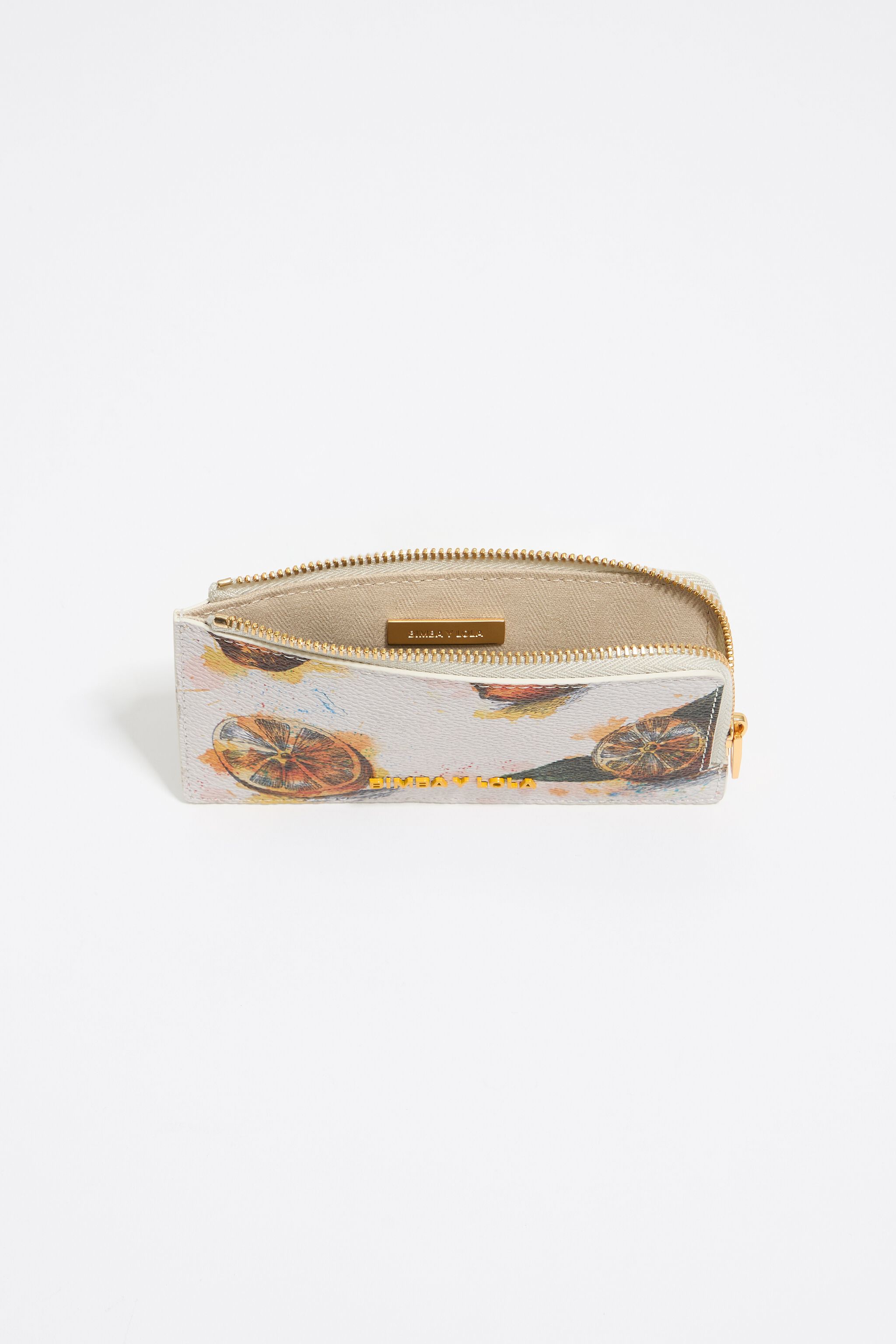 Ivory Lemons card holder/coin purse