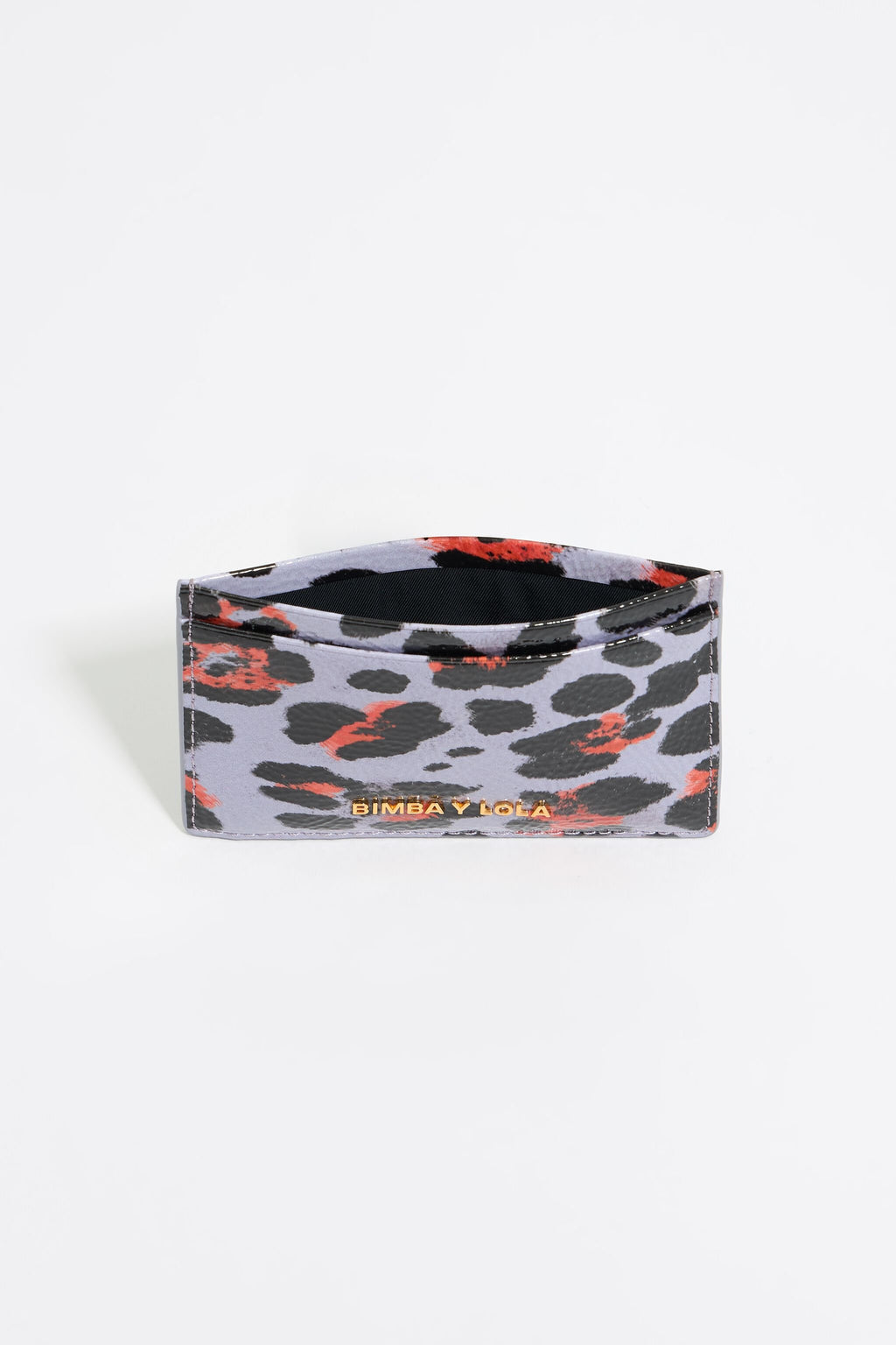 Lilac Leopard card holder