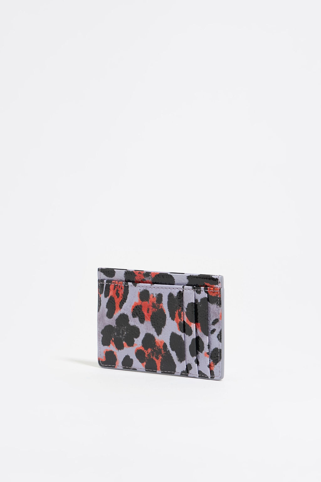 Lilac Leopard card holder