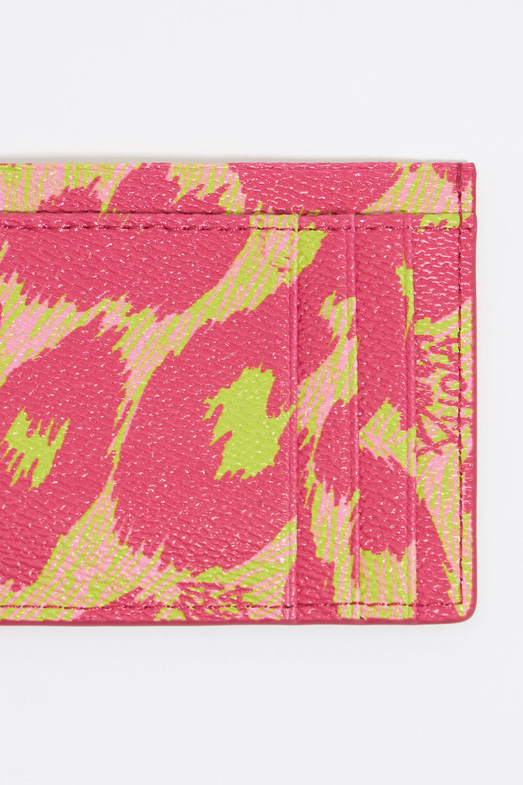 Pink Leopard card holder