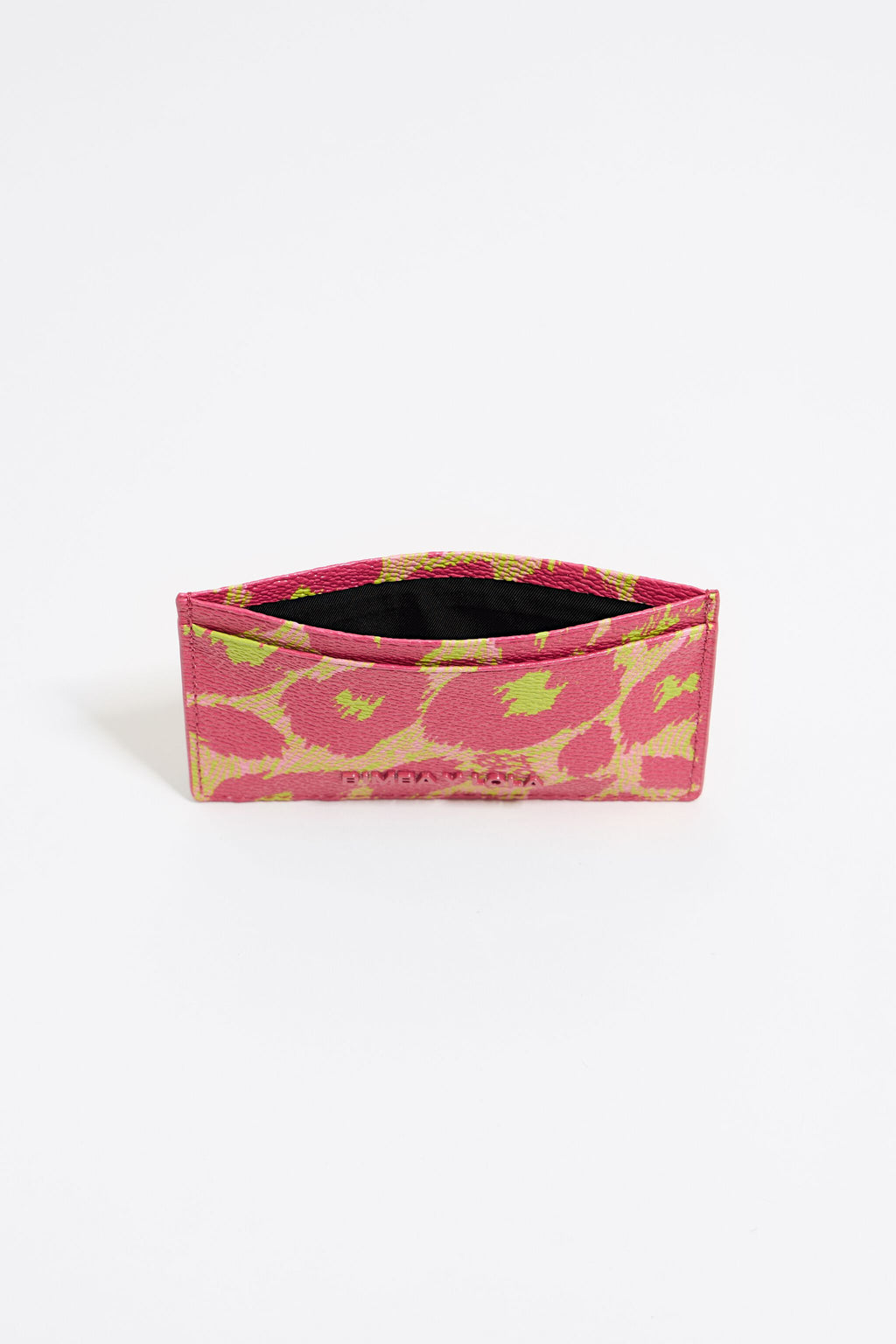 Pink Leopard card holder