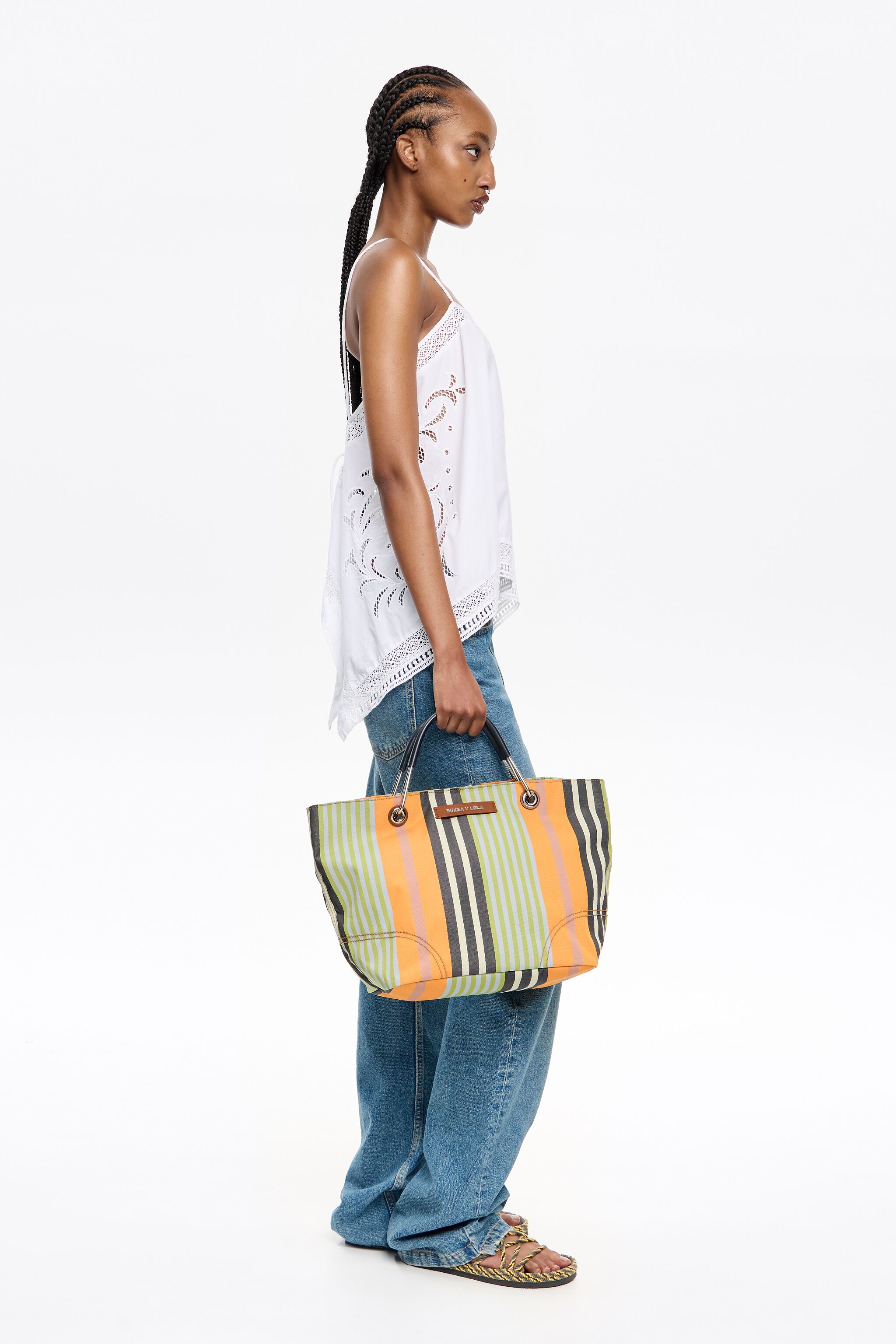 Medium mango Canopy handbag