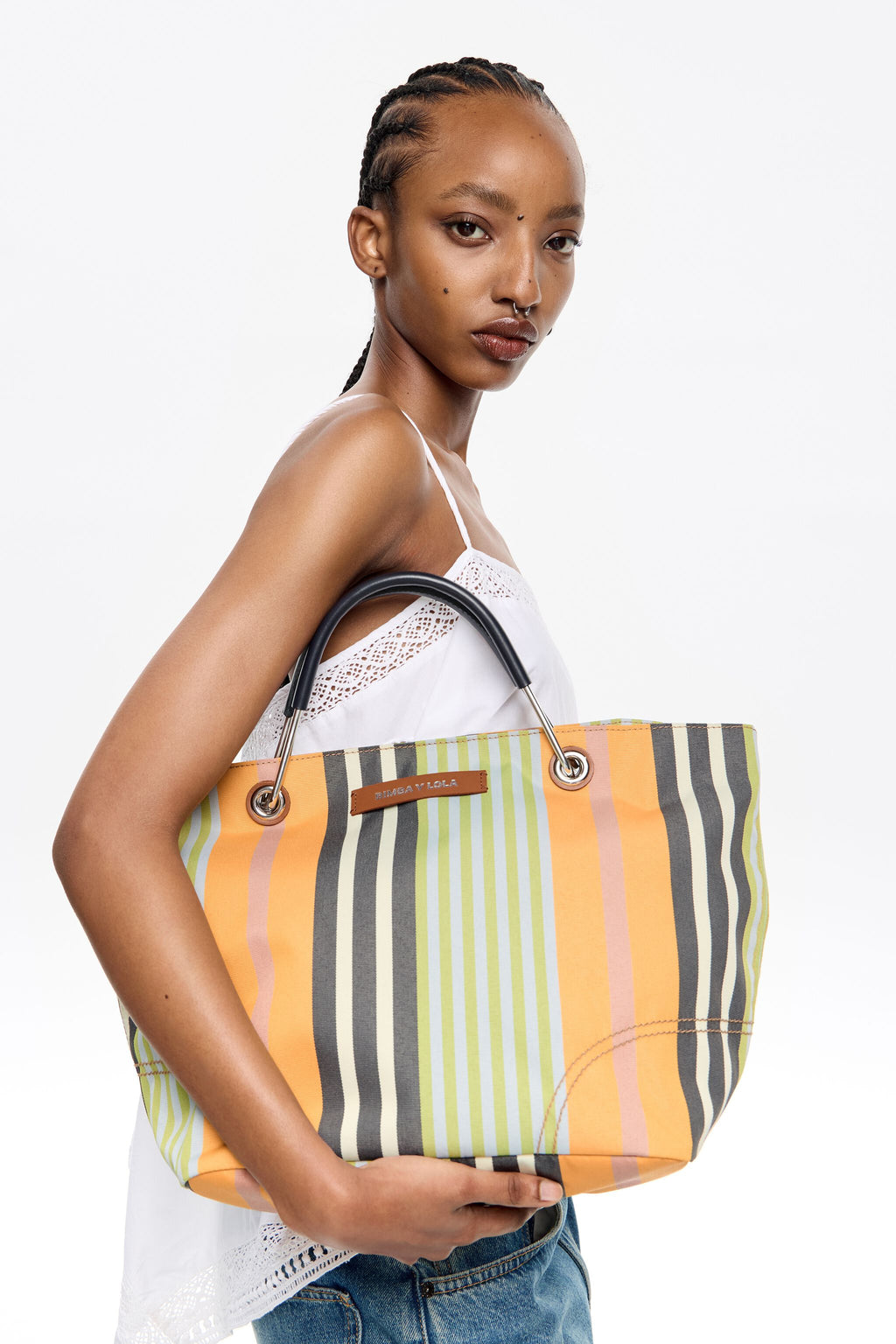 Medium mango Canopy handbag