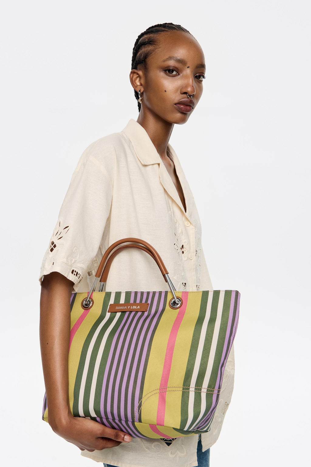 Medium pink Canopy handbag