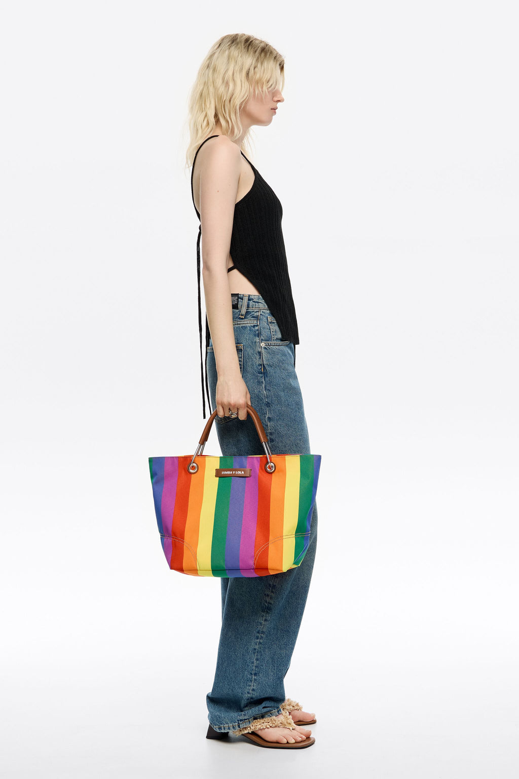 Medium PRIDE print Canopy handbag