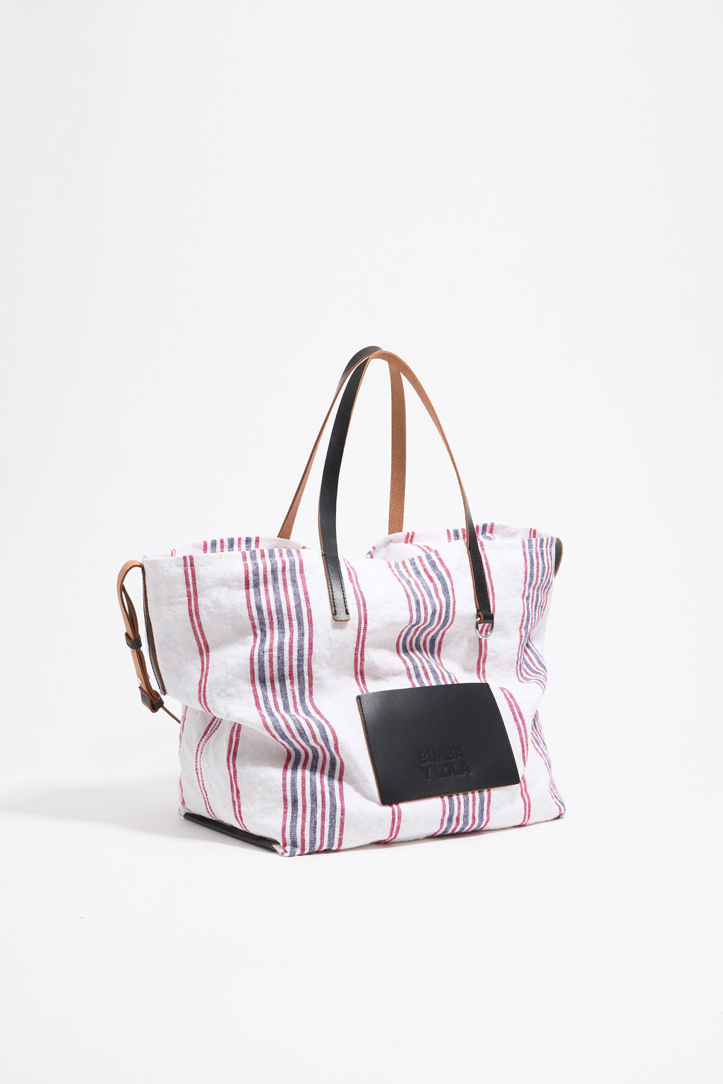 Strawberry linen shoulder bag