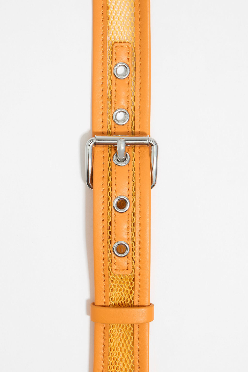 Mango mesh crossbody mini bag