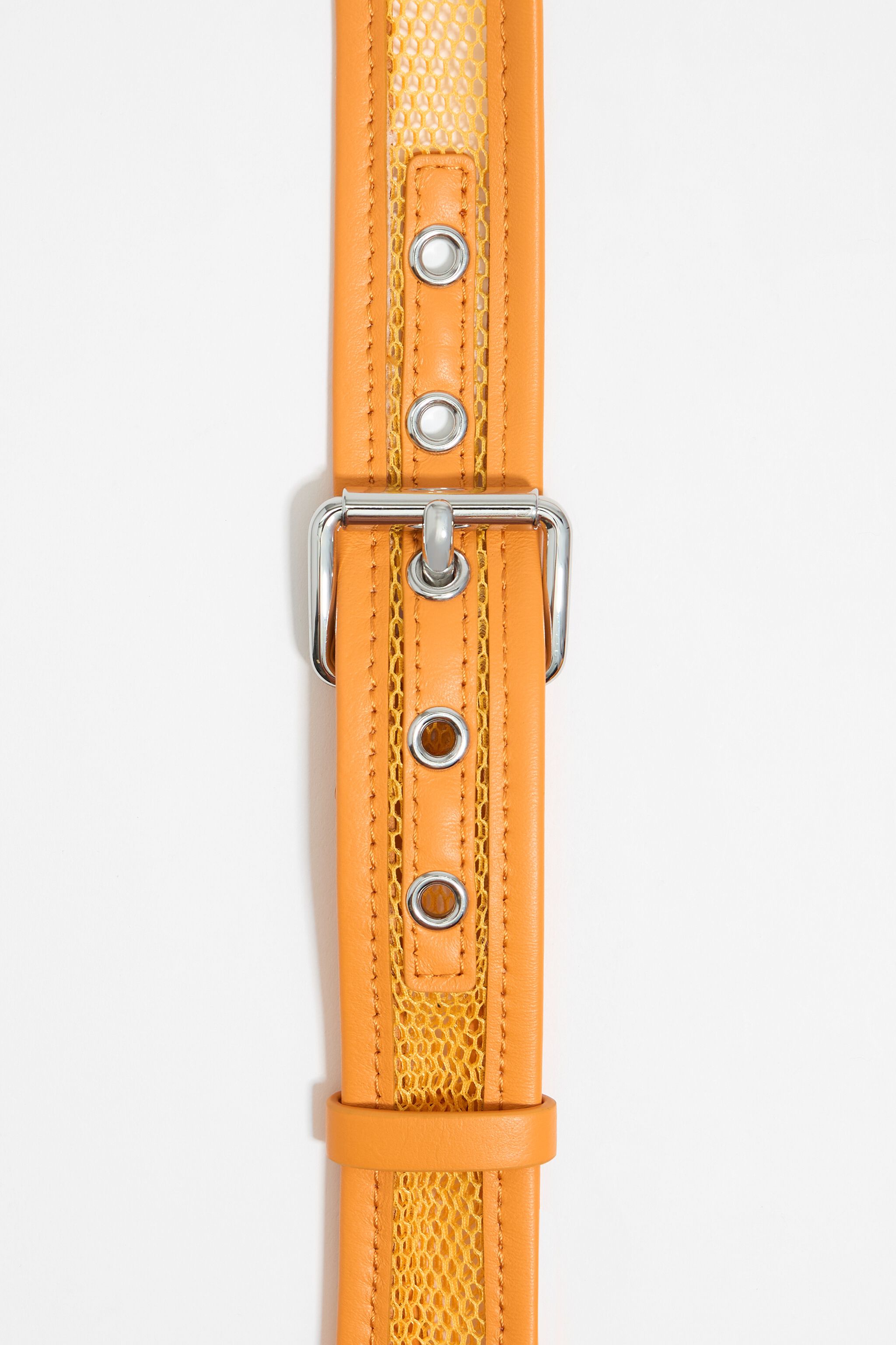 Mango mesh crossbody mini bag