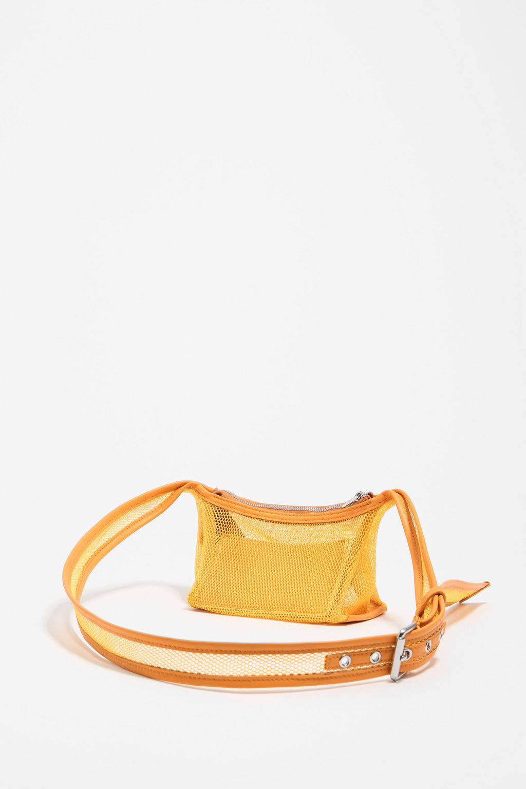 Mango mesh crossbody mini bag