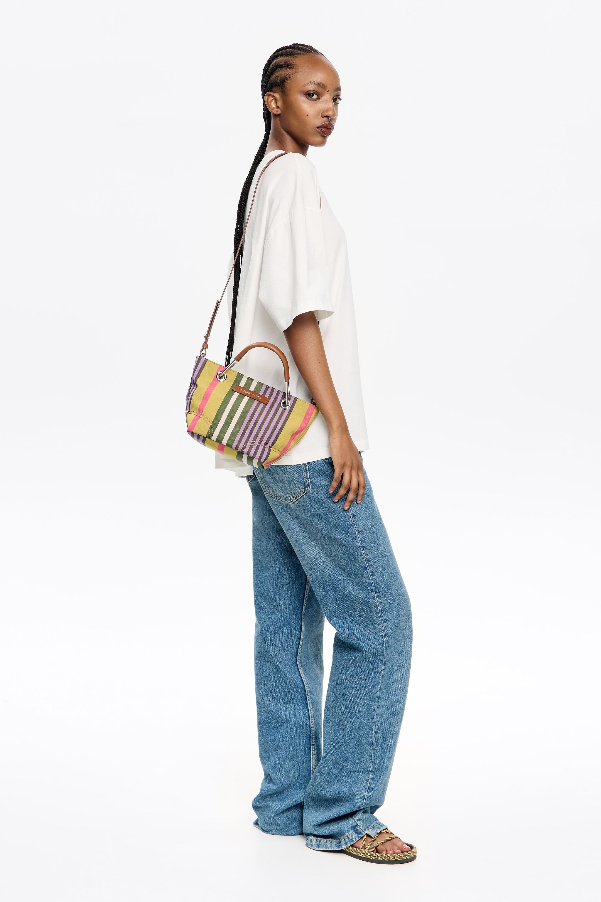 Mini pink Canopy handbag