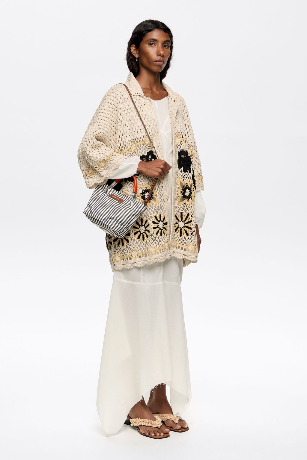 Navy mini Canopy handbag