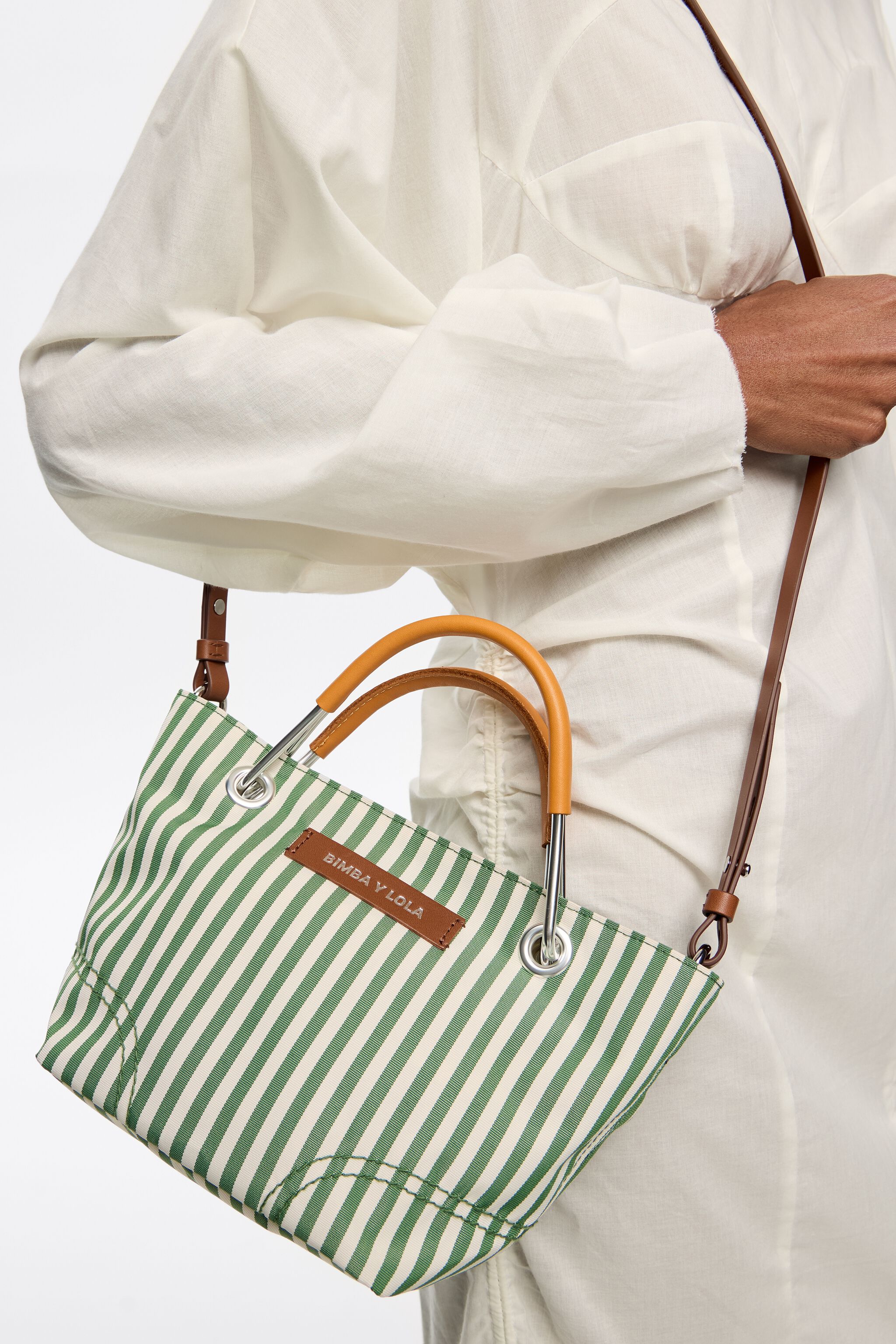 Mini green Canopy handbag
