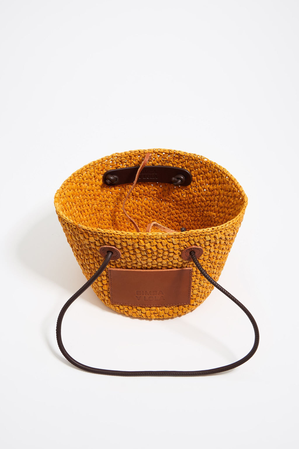 Medium tangerine basket
