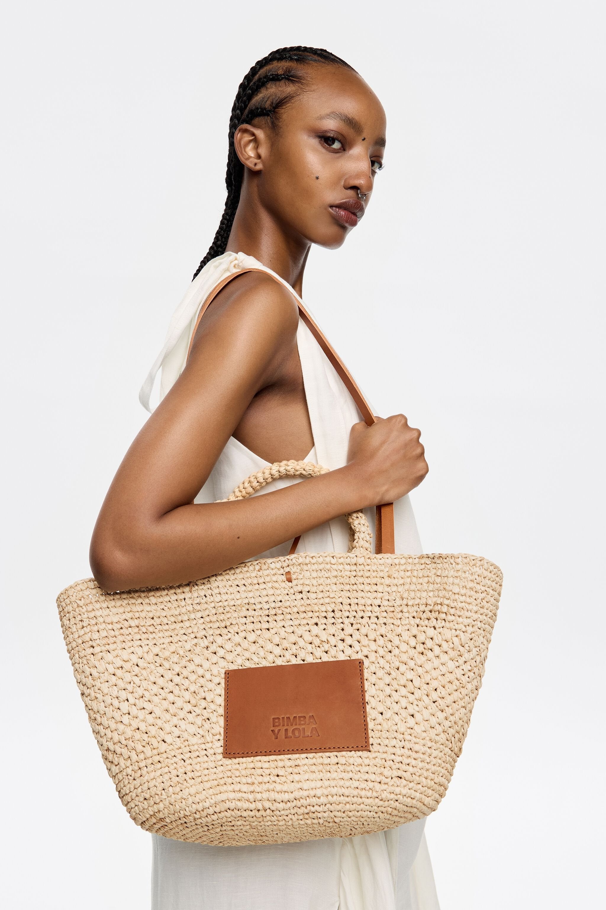 Large natural basket