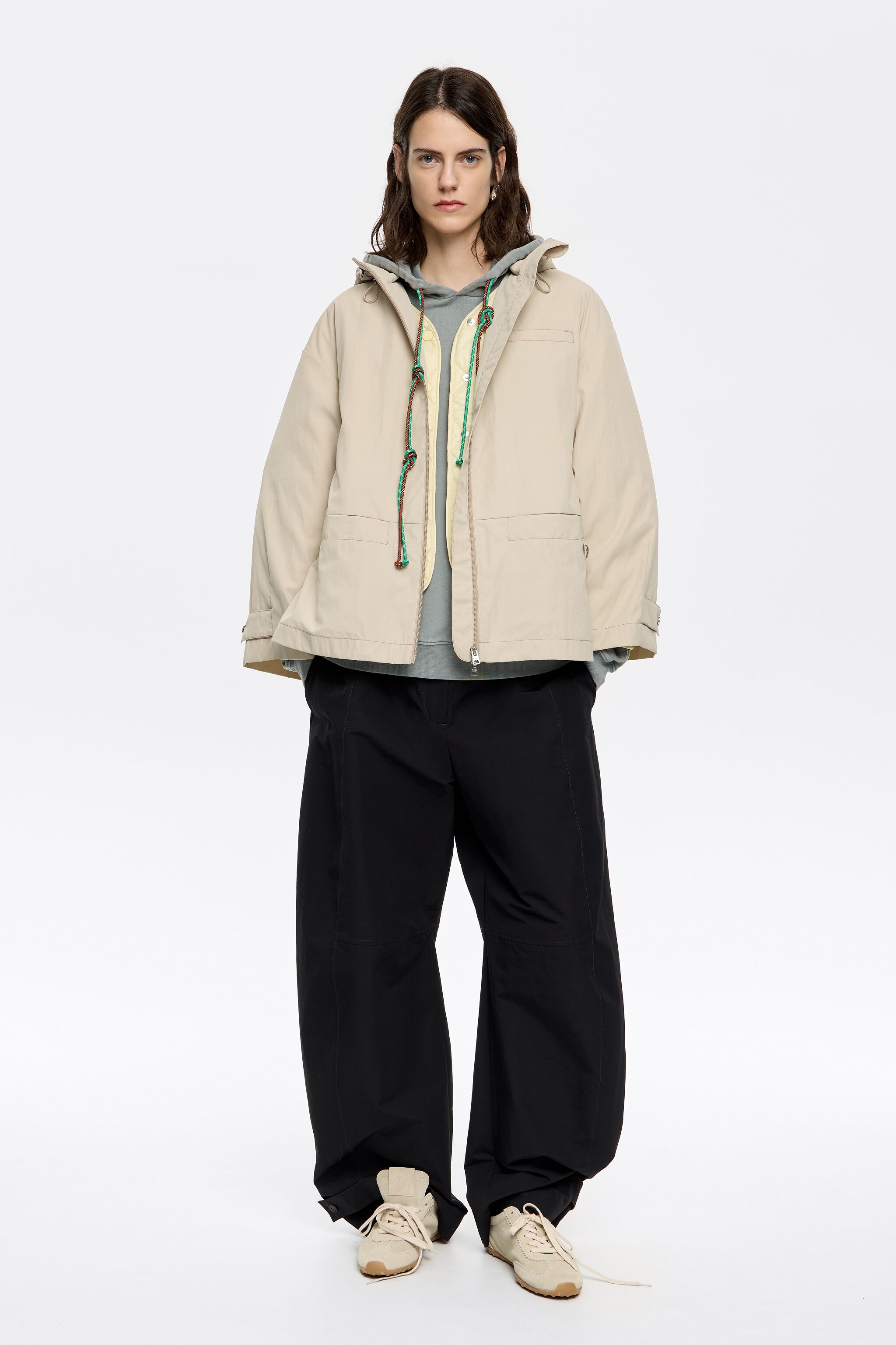 Light stone A-line trench