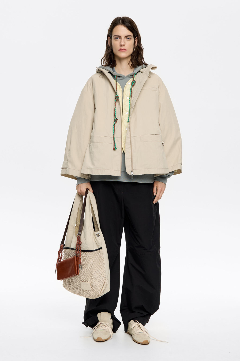 Light stone A-line trench