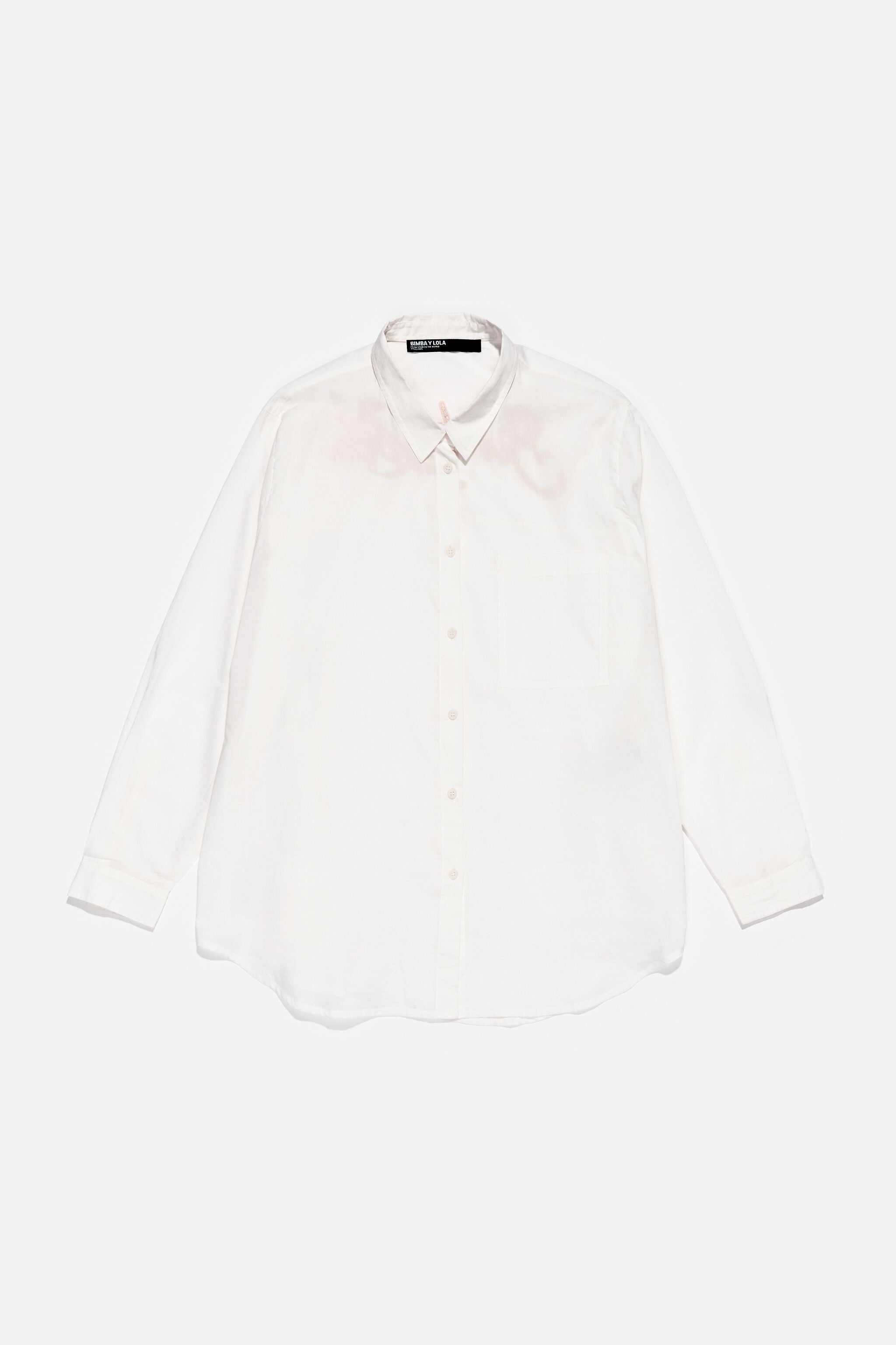 Off-white broderie anglaise logo shirt