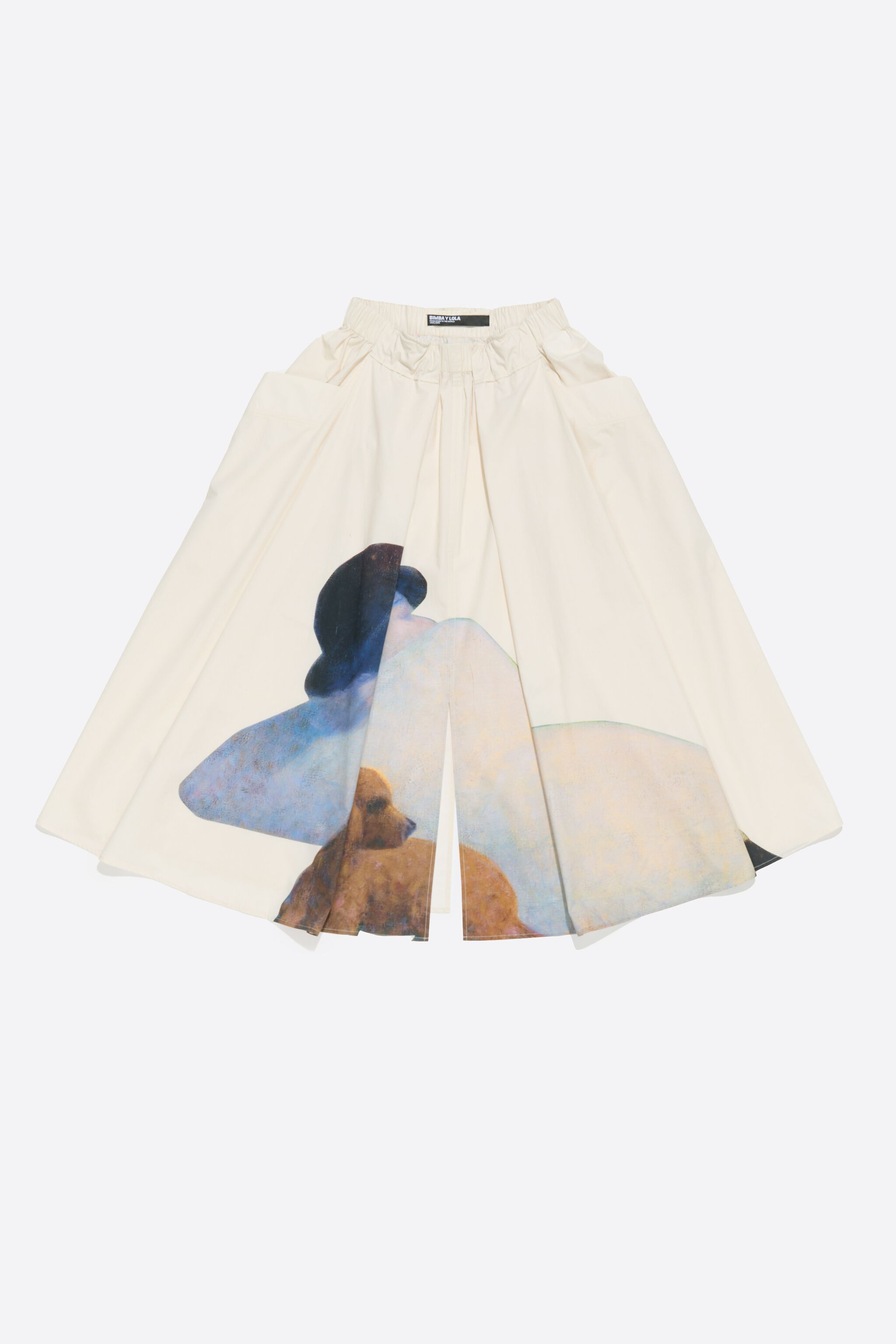 A-line skirt with flare
